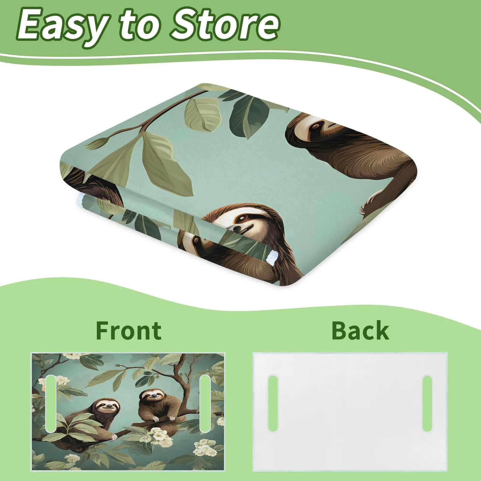 Tiveruda Golf Cart Seat Cover for Double Seats image 4