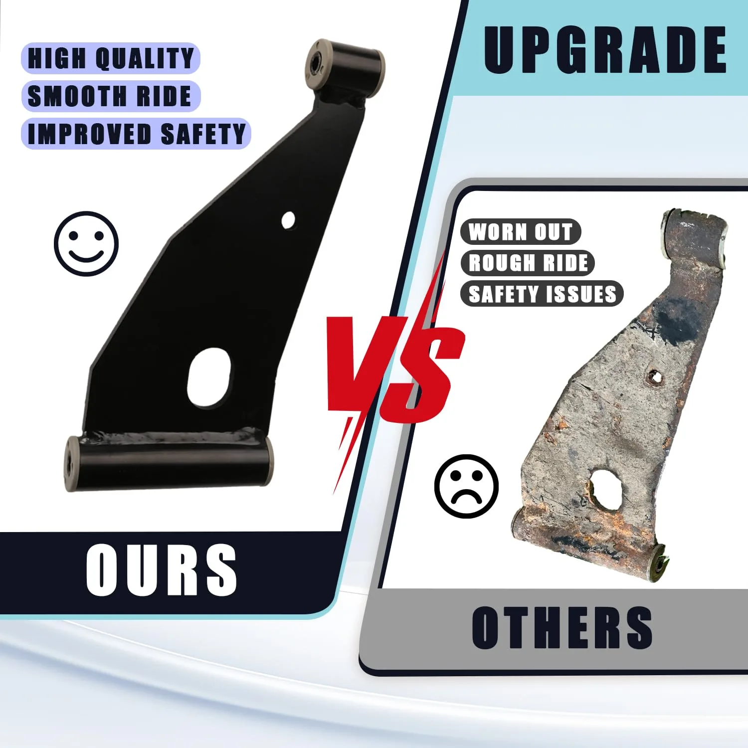 Panglong Club Car Control Arm Delta A-Plate Kit image 2