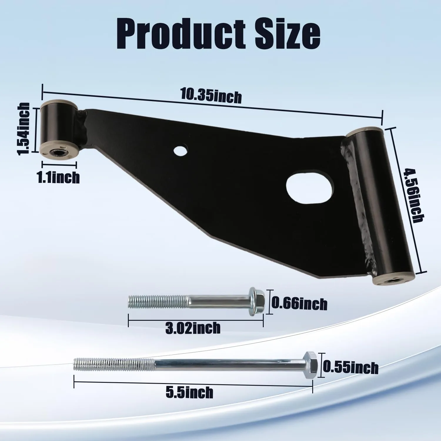 Panglong Club Car Control Arm Delta A-Plate Kit image 4