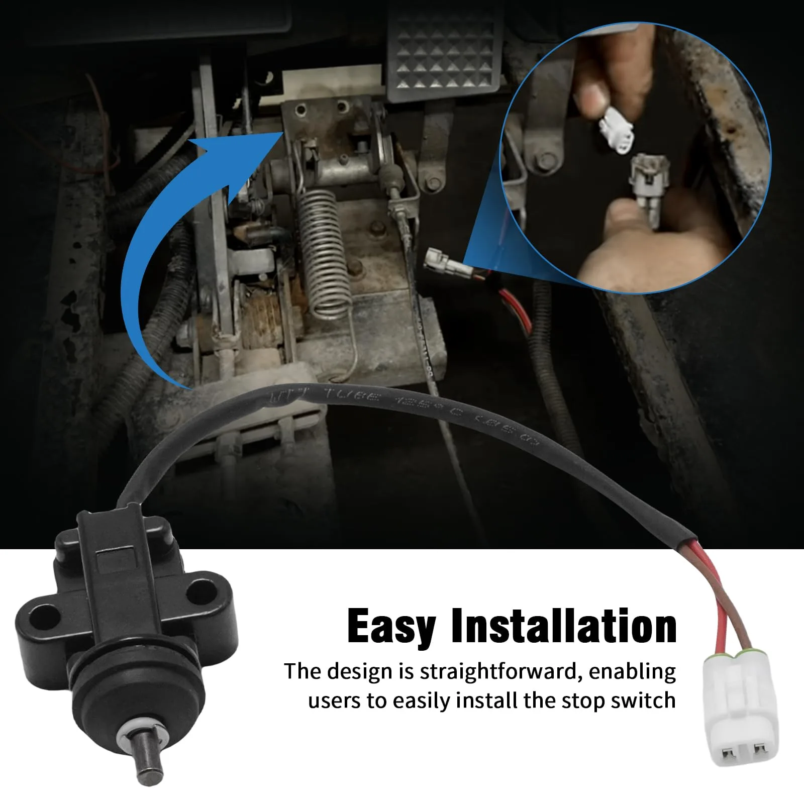 Hoypeyfiy Golf Cart Stop Switch for Yamaha G14-G29 image 4