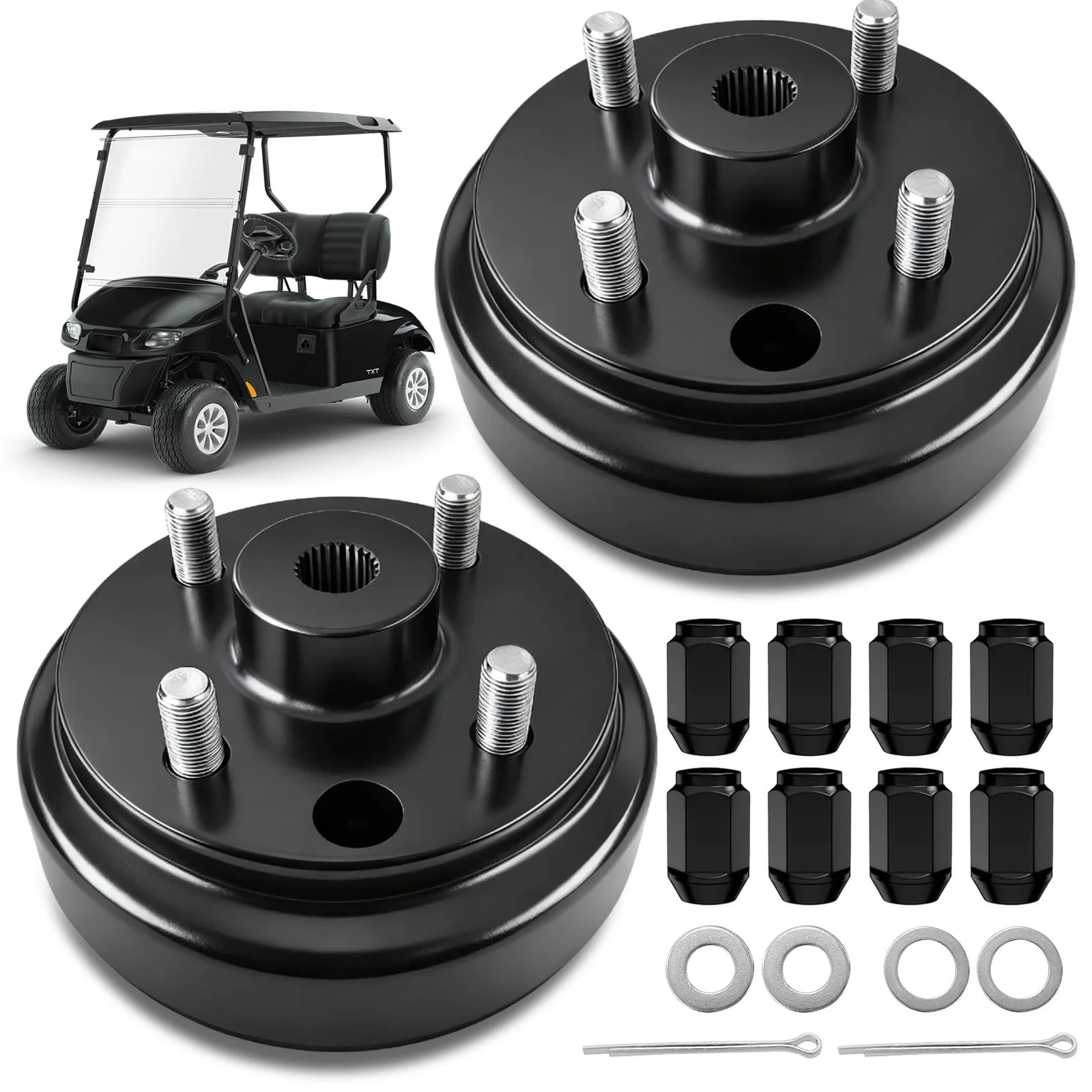 LEAPGOMAX Brake Drum Hub for E-Z-GO TXT PDS
