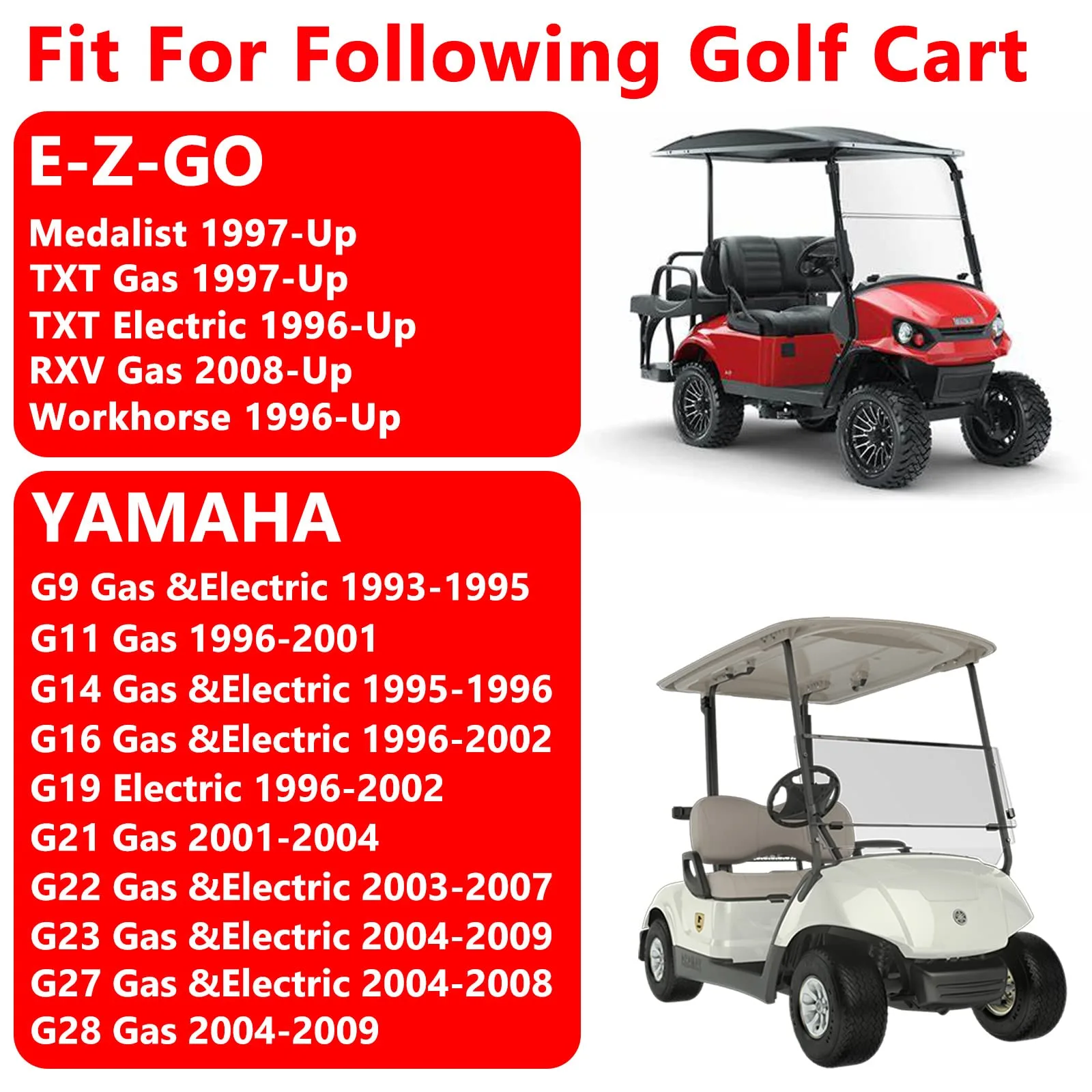 JAVIK Golf Cart Brake Shoes for E-Z-GO and Yamaha image 2