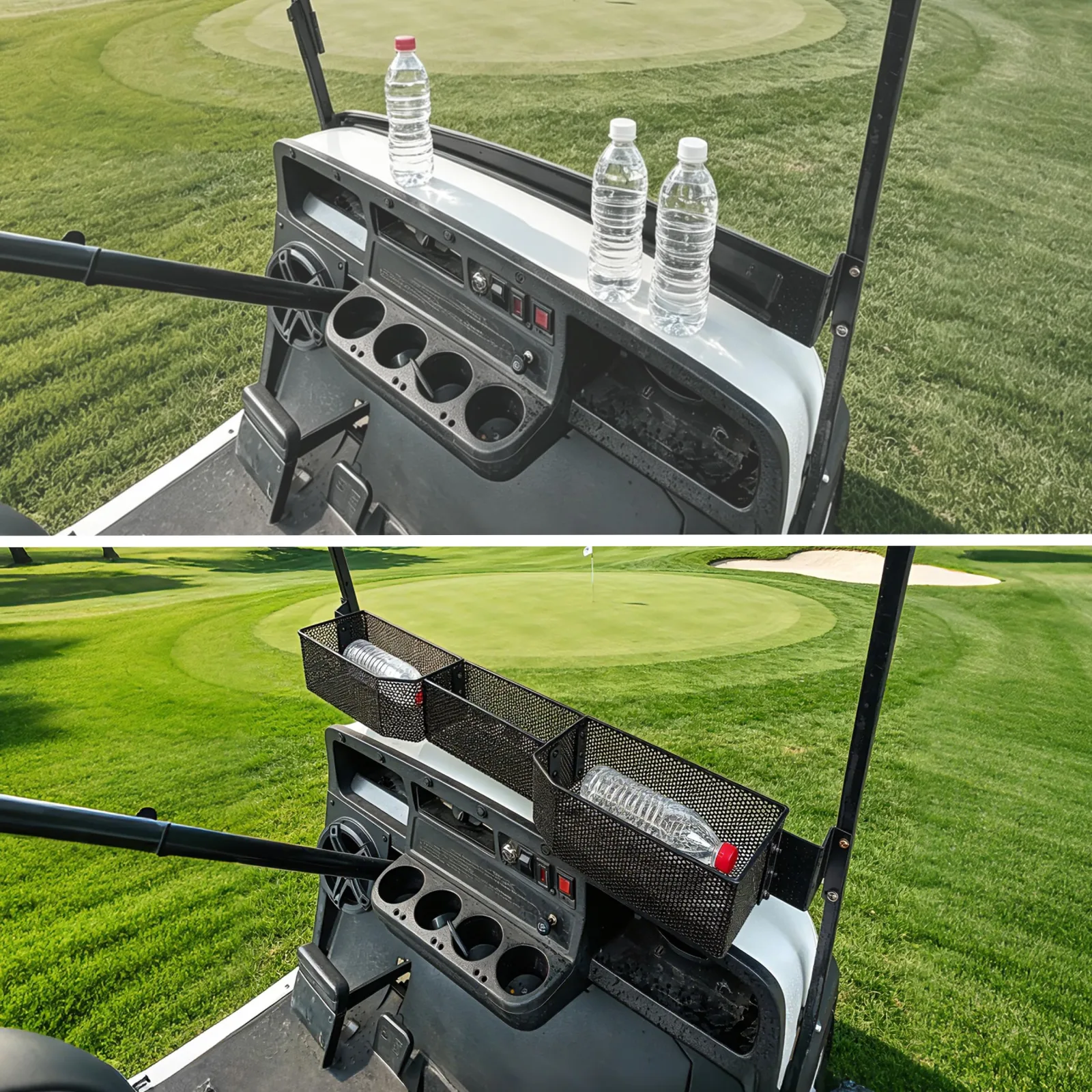 KAKABAS GOLF035 Front Dash Basket for E-Z-GO TXT image 3