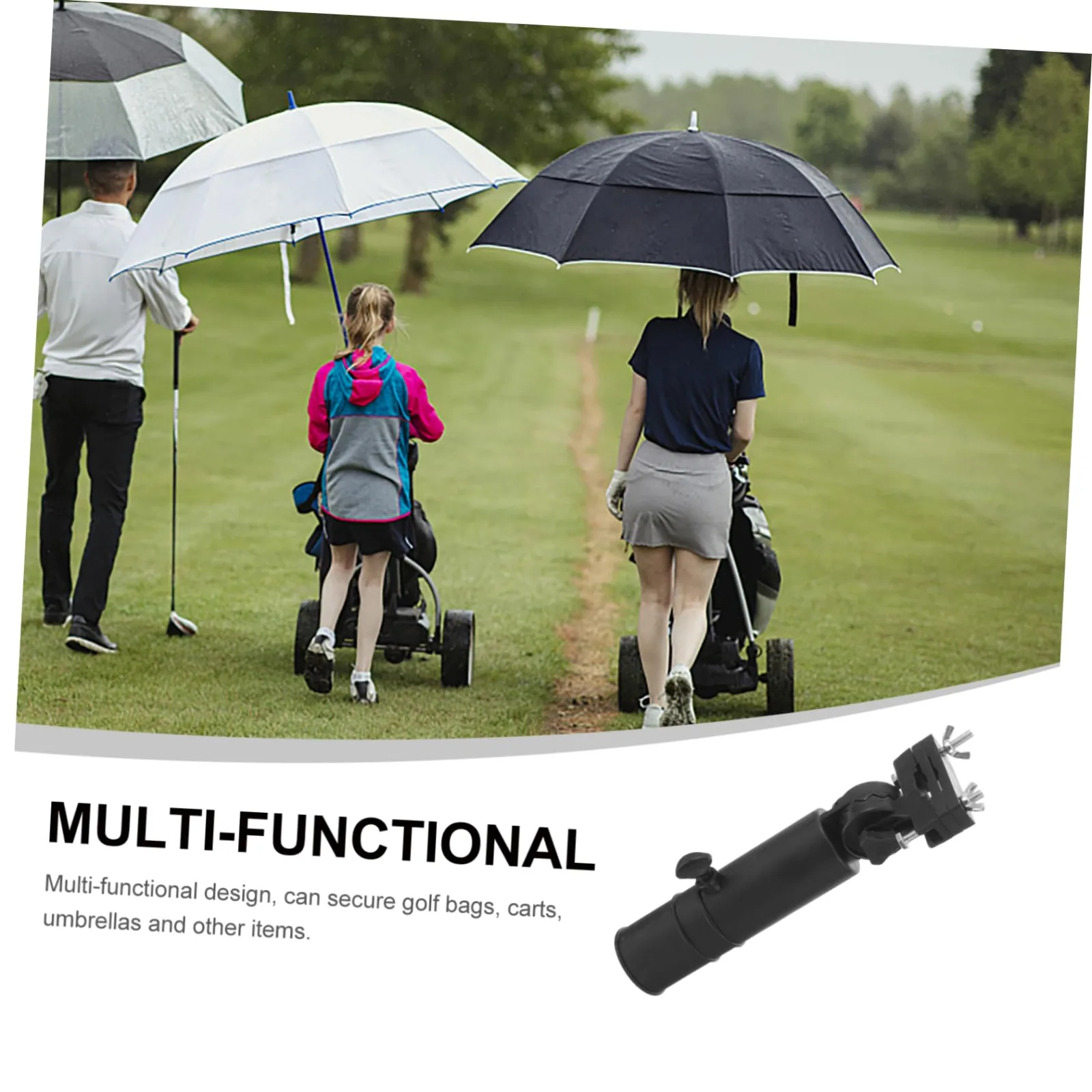 VINTORKY Adjustable Golf Cart Umbrella Holder 4202B480348ZIX image 2