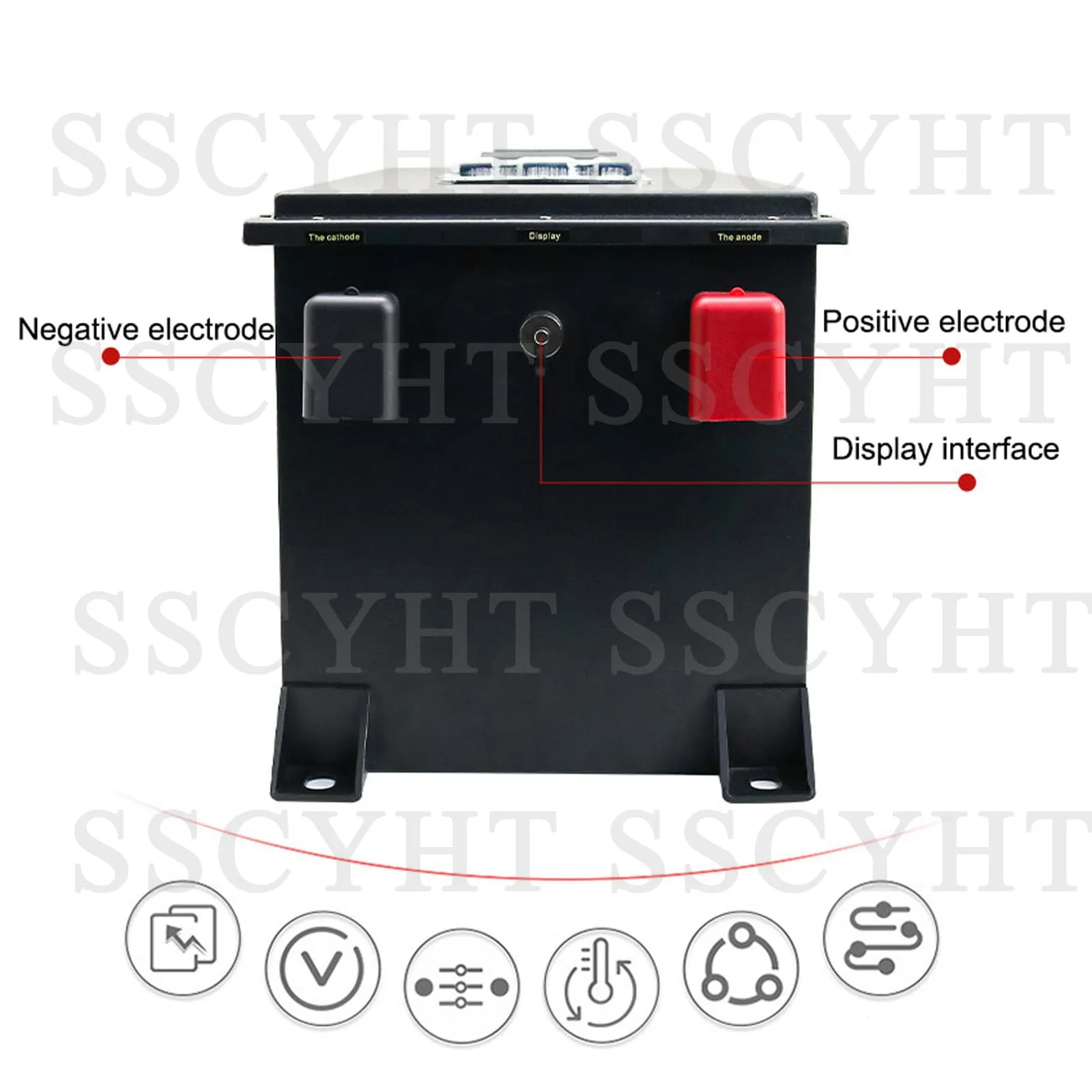 SSCYHT 51.2V LiFePO4 Golf Cart Battery 105Ah image 3