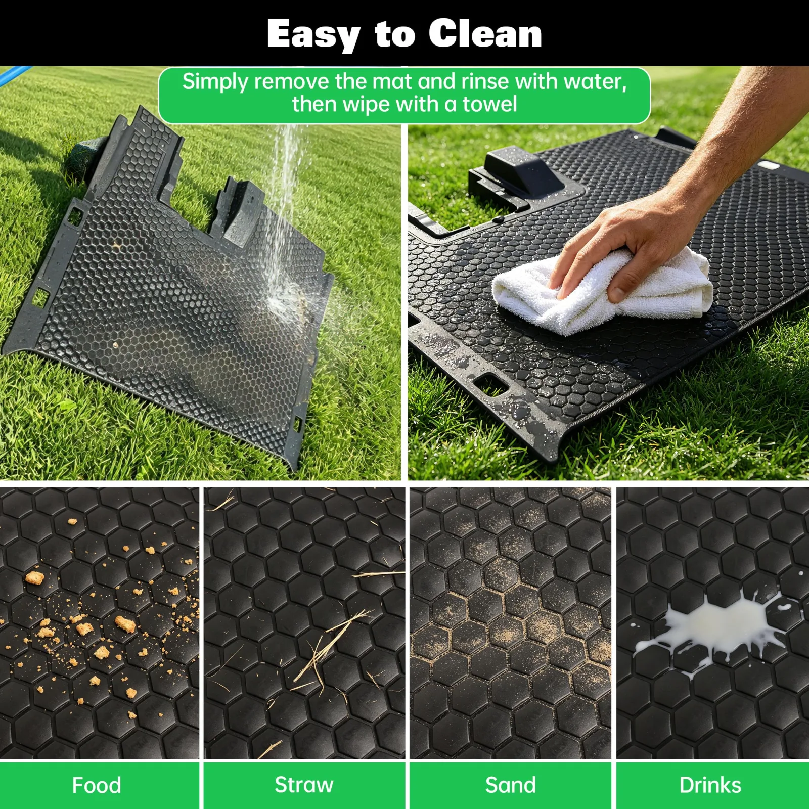 KAKABAS GOLF017 Floor Mat for E-Z-GO RXV Valor image 4