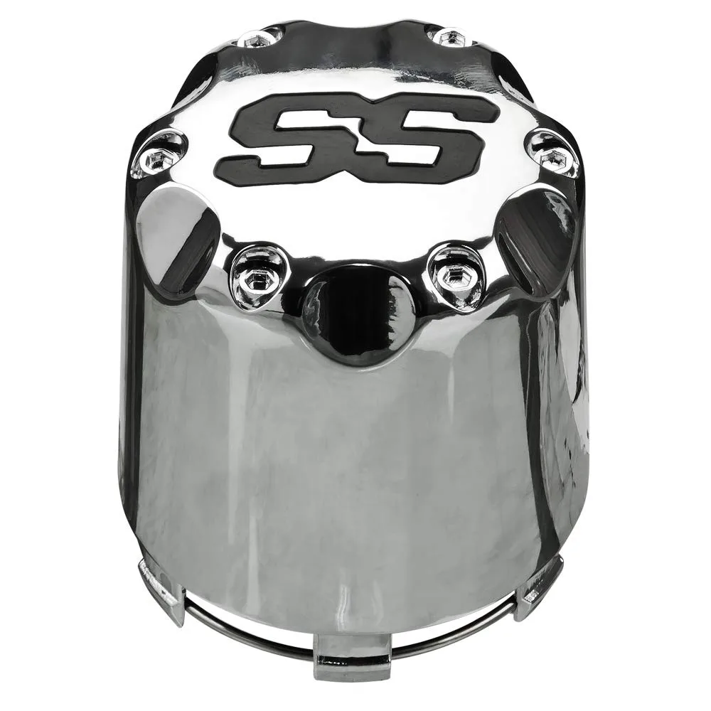 RM Cart Chrome Golf Cart Wheel Snap-In Center Cap 19004