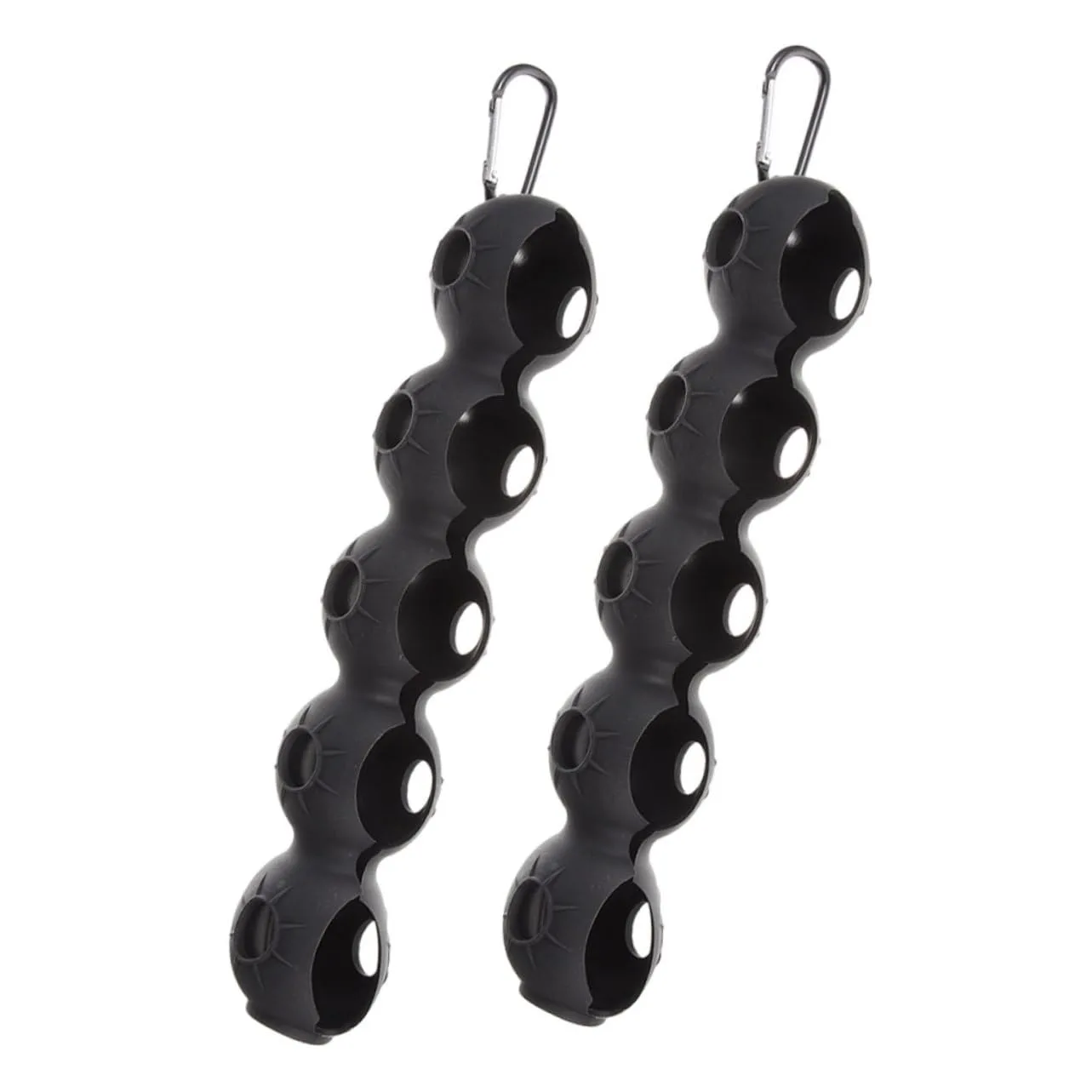GOOHOCHY Silicone Golf Ball Holder Clips, 2-Pack