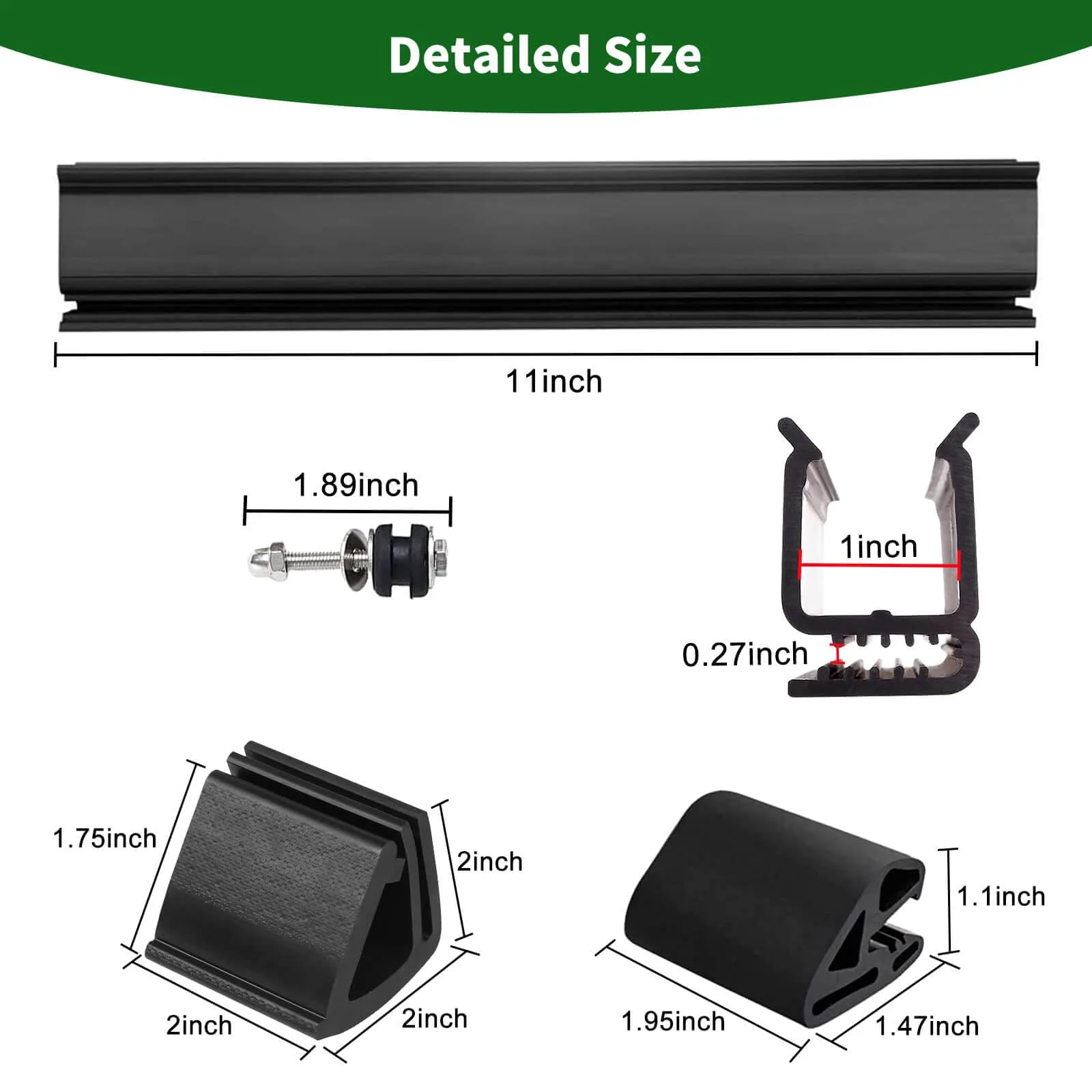 Cartalia Windshield Clip Kit for Club Car Precedent, Tempo & Onward image 4