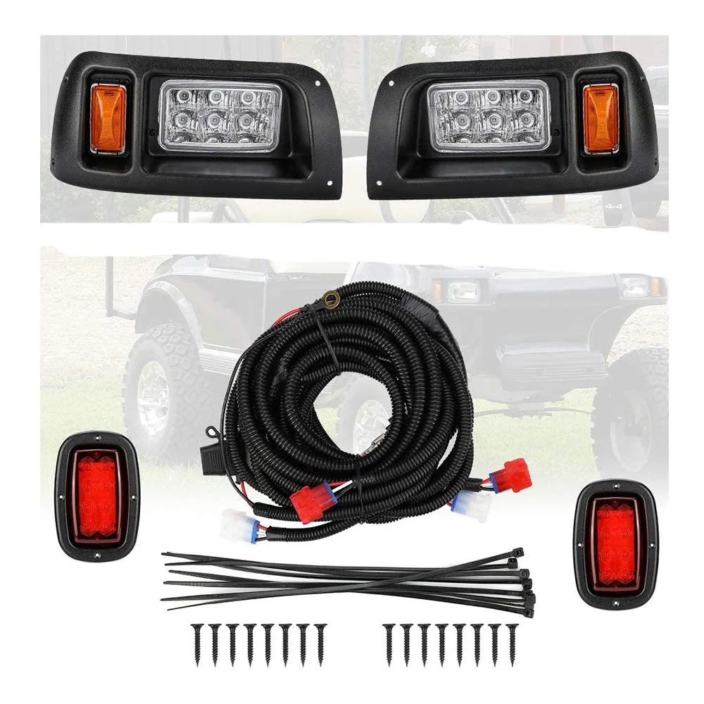 KEMIMOTO LED Light Kit for Club Car DS 1993-2023