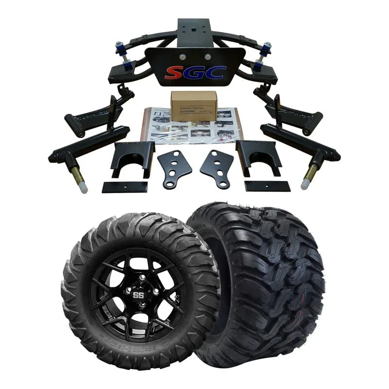 Hardcore Parts 4-Inch Club Car Precedent Lift Kit Combo