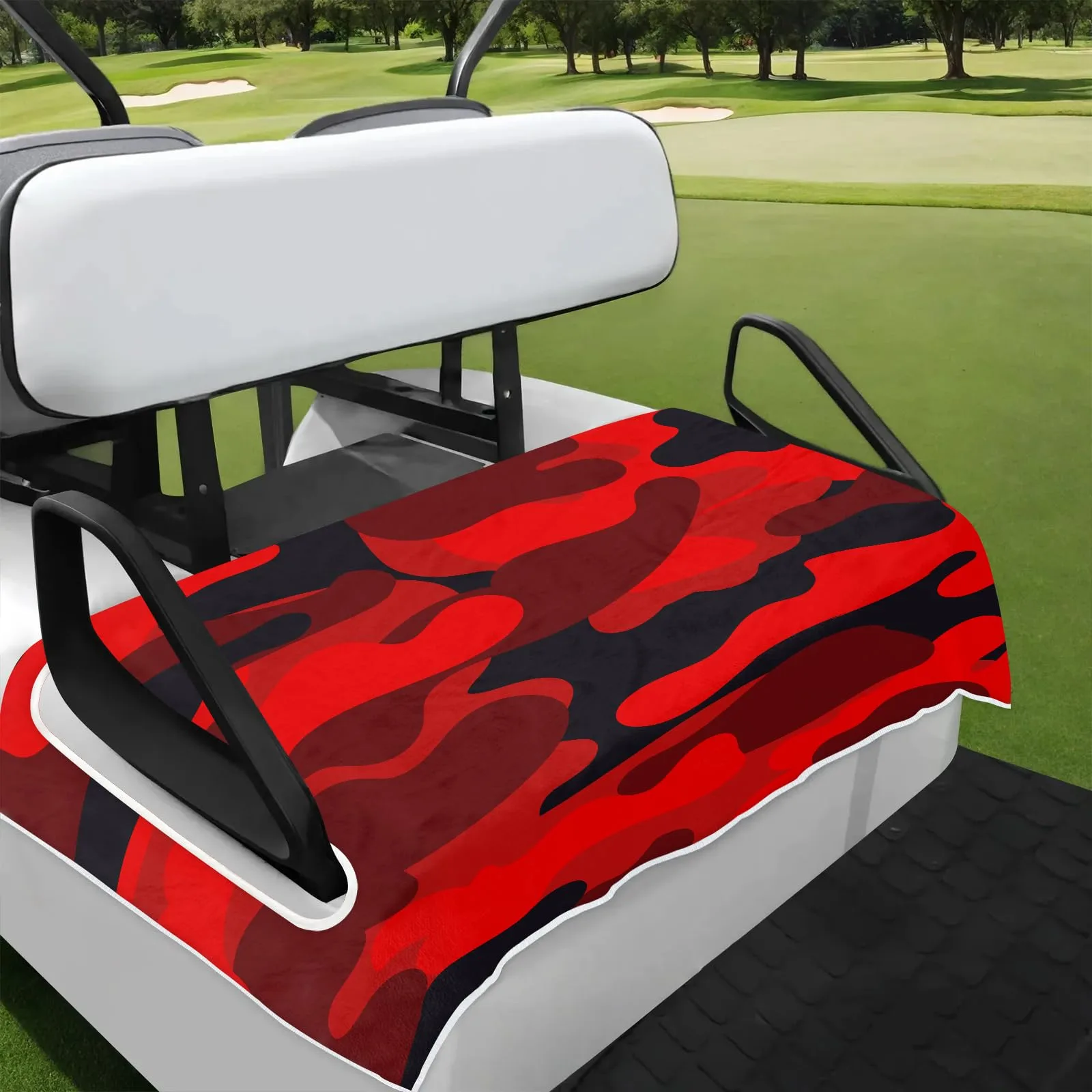 Tiveruda Golf Cart Seat Cover for Double Seats