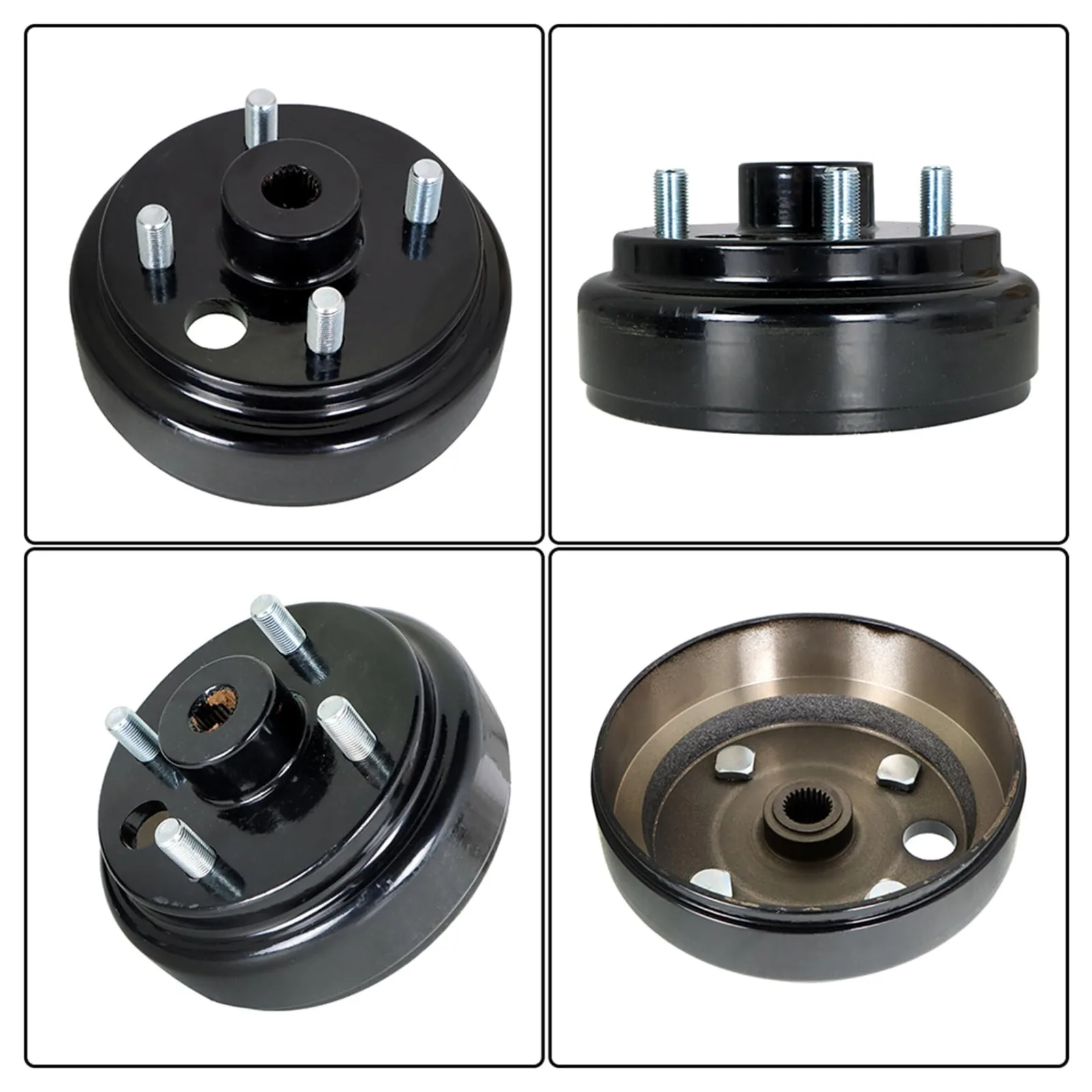 YSMN Brake Hub Drum Kit for E-Z-GO TXT 1996-Up image 3