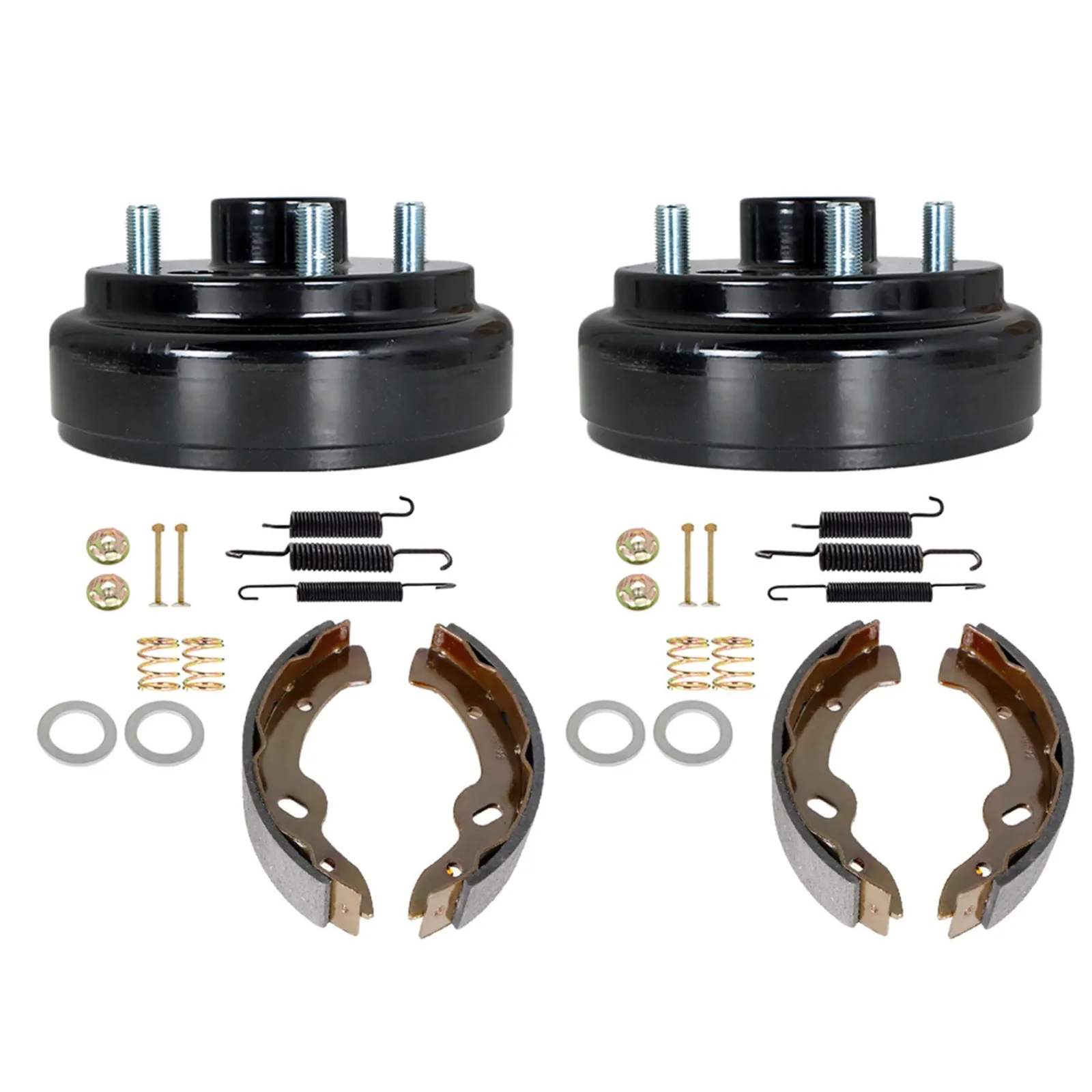 YSMN Brake Hub Drum Kit for E-Z-GO TXT 1996-Up