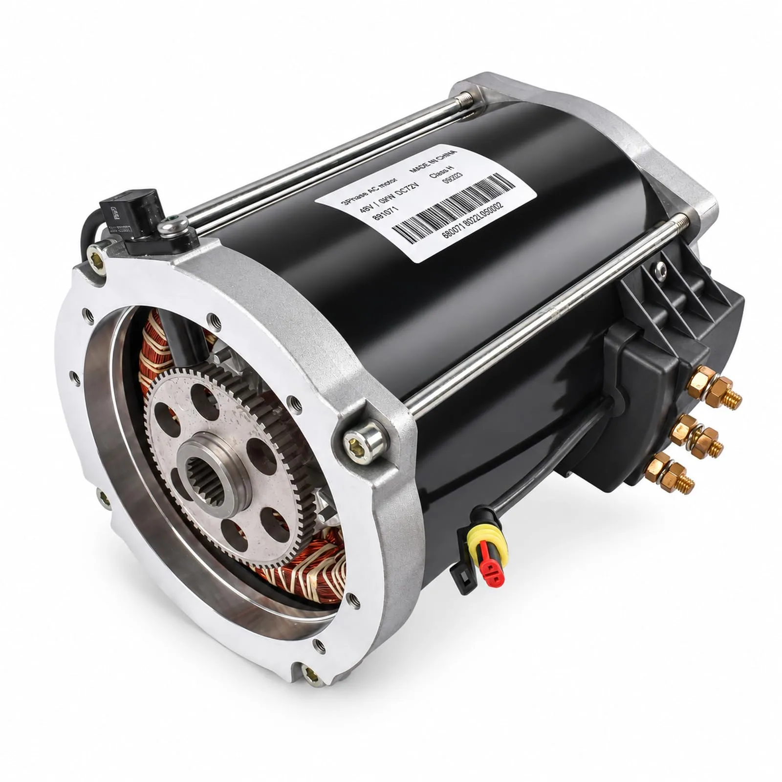 SUPBERC 681071 3-Phase AC Motor for E-Z-GO Golf Carts