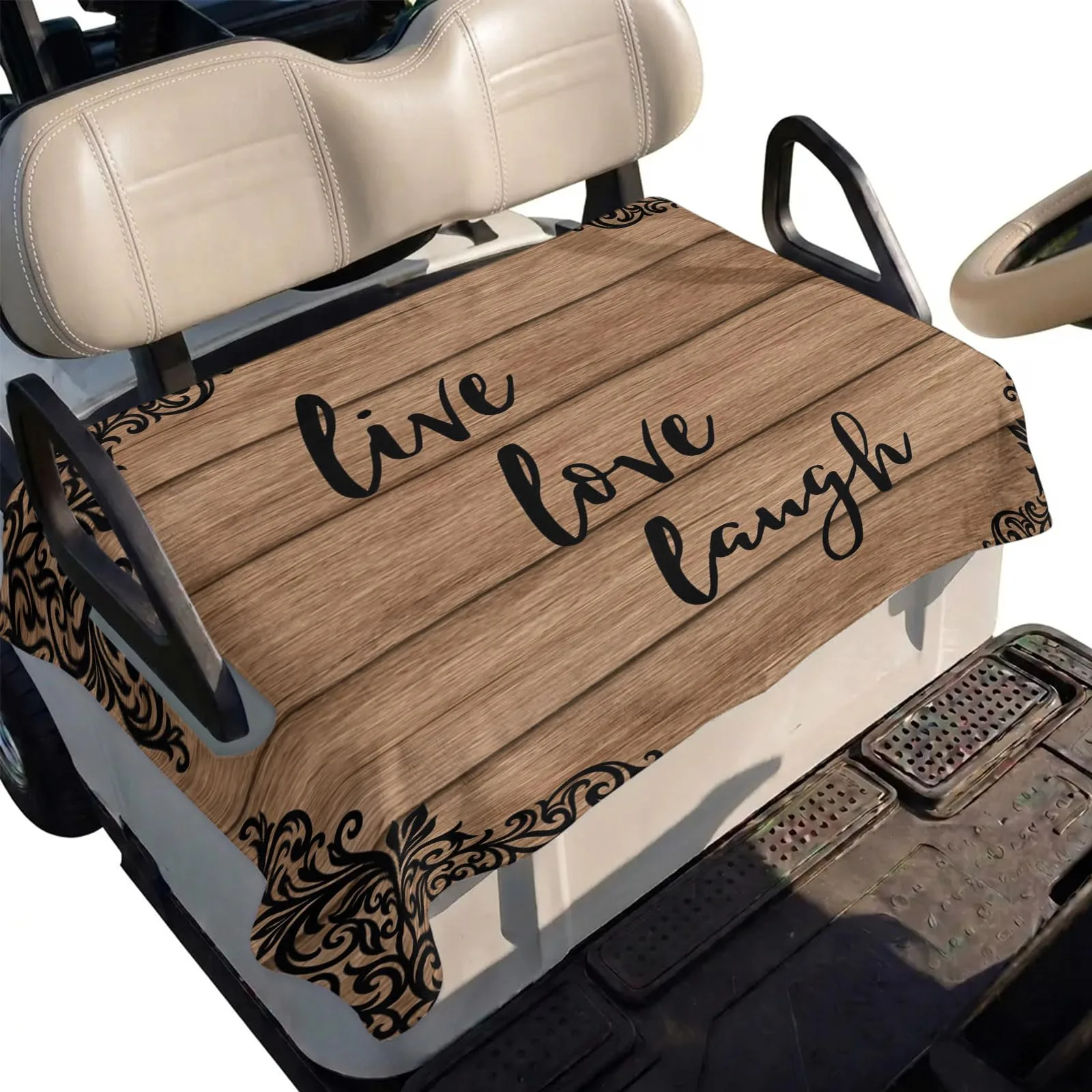 DecorLovee Golf Cart Seat Cover for 2-Seater Carts