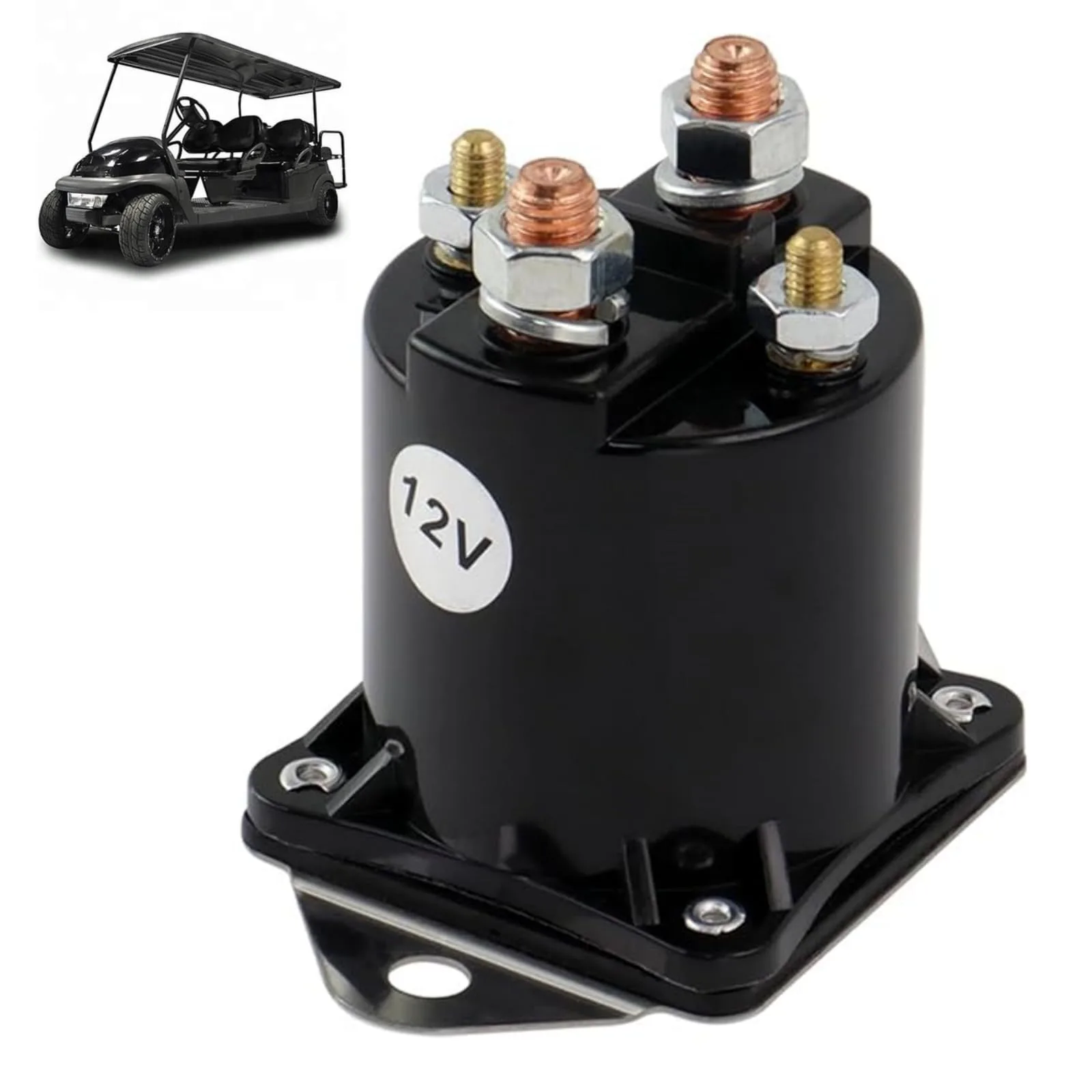 Haokixin 12V Solenoid for Club Car DS & Precedent Gas