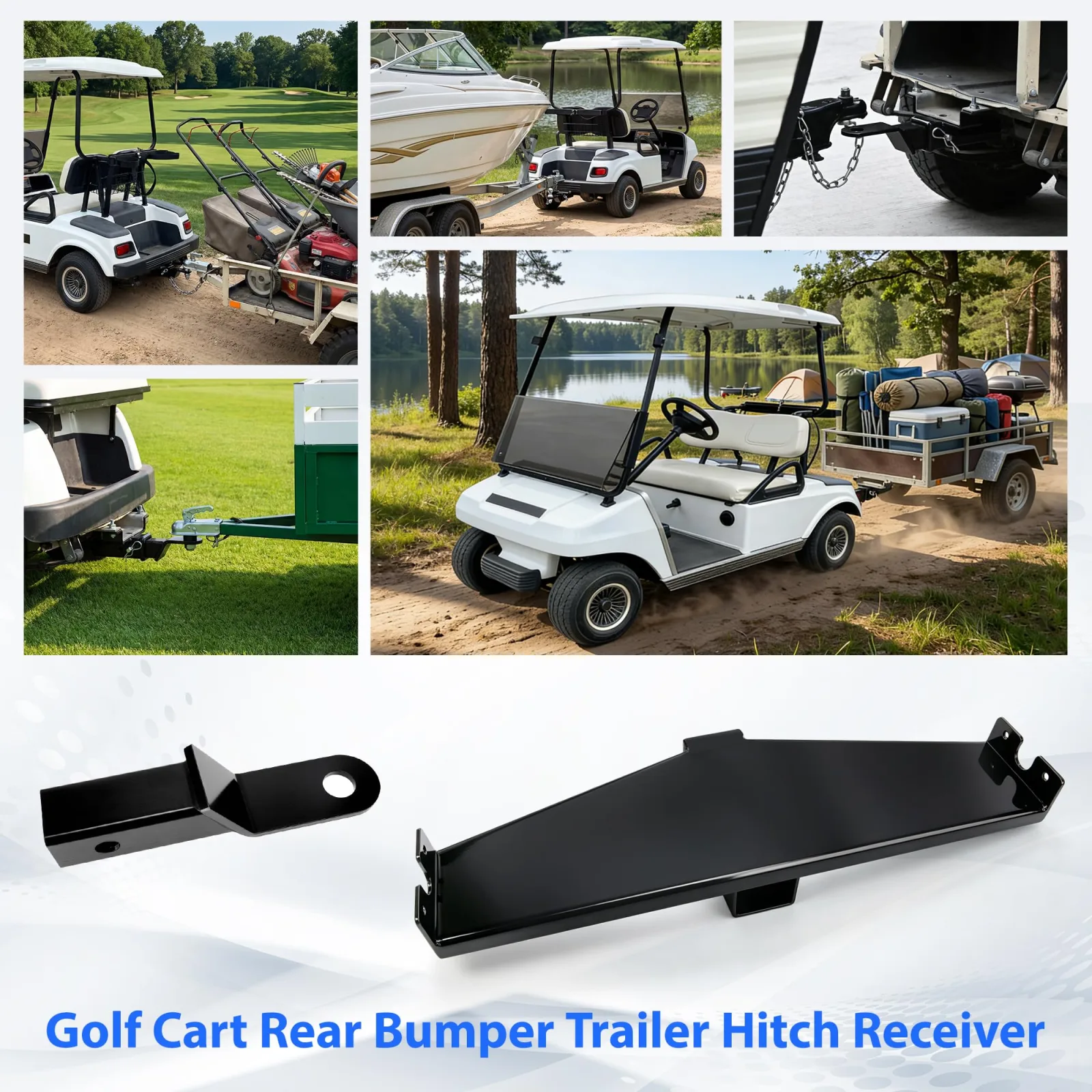 Mixopoly Trailer Hitch for Club Car Precedent | MN-249A-MG image 2