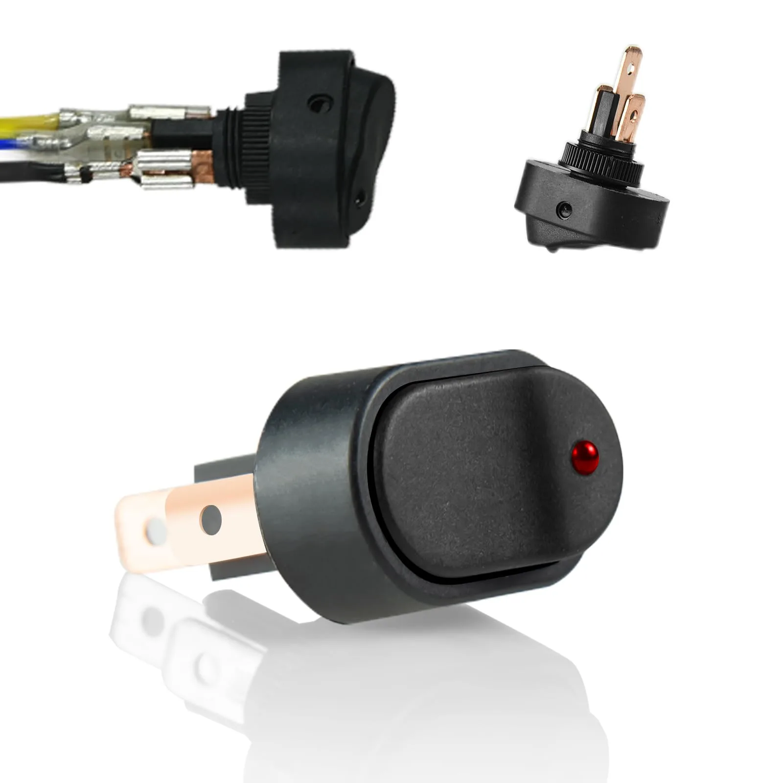 Shu-Ran 12V Golf Cart Turn Signal Kit with 9-Pin Harness image 2