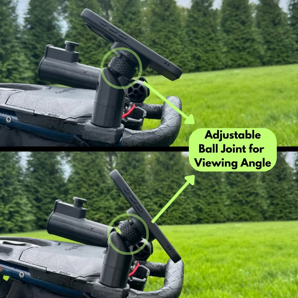 Luna's Phone Holder V2 for Bag Boy Push Carts image 4