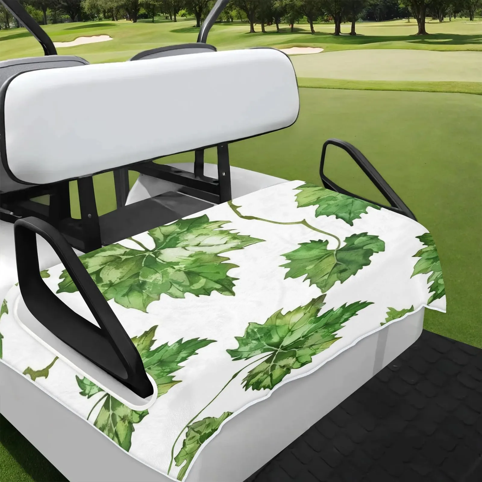 Tiveruda Golf Cart Seat Cover for 2-Person Seats