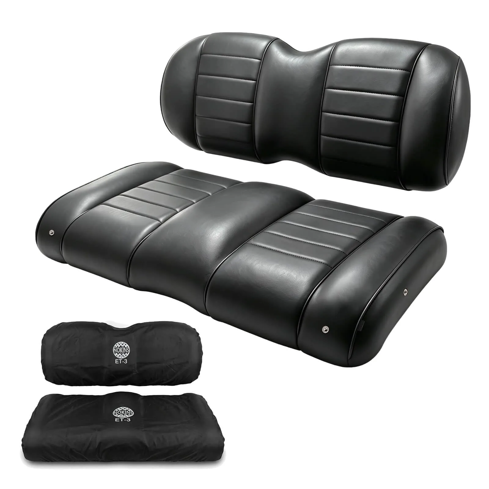 NOKINS Front Seat Cushion Kit for E-Z-GO TXT/RXV