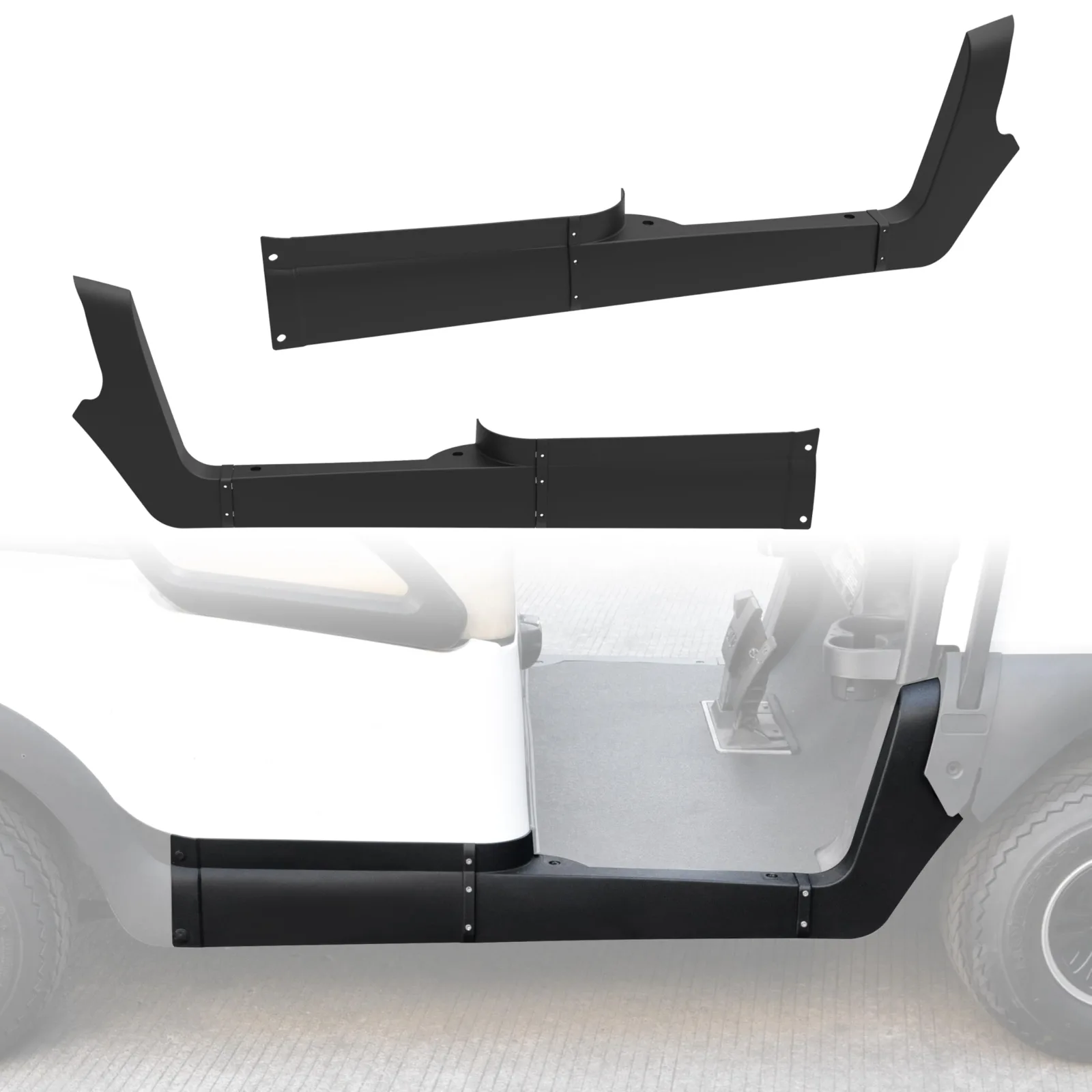 POKIAUTO UMG-251264 Floor Mat Retainer Panels for Club Car
