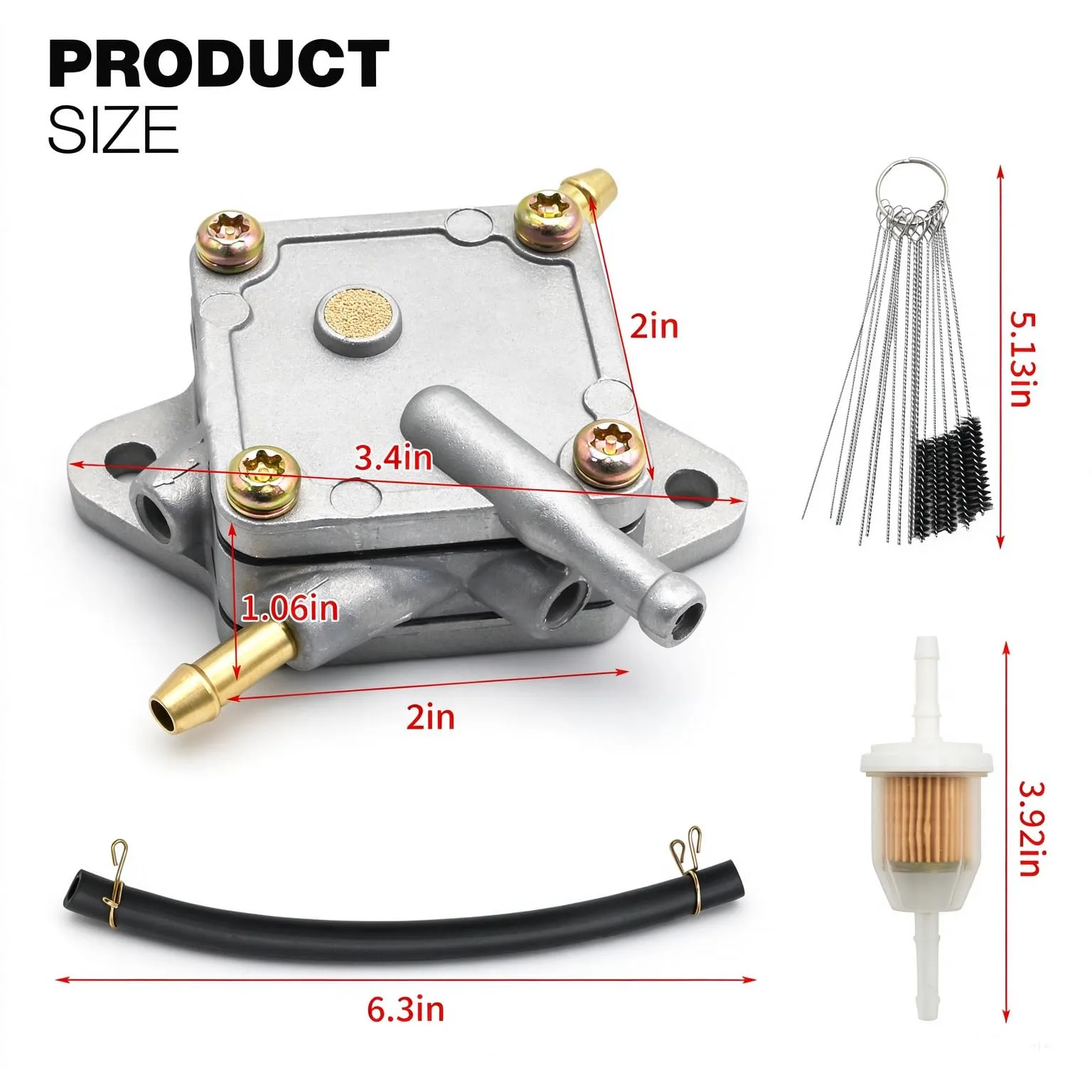 Aynaxcol S5148 Fuel Pump for E-Z-GO and Cushman image 2
