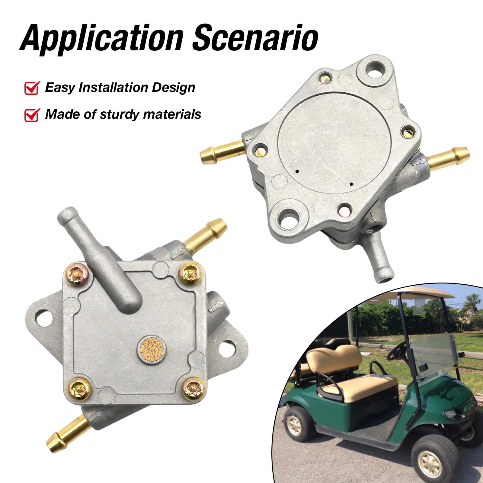 Aynaxcol S5148 Fuel Pump for E-Z-GO and Cushman image 4