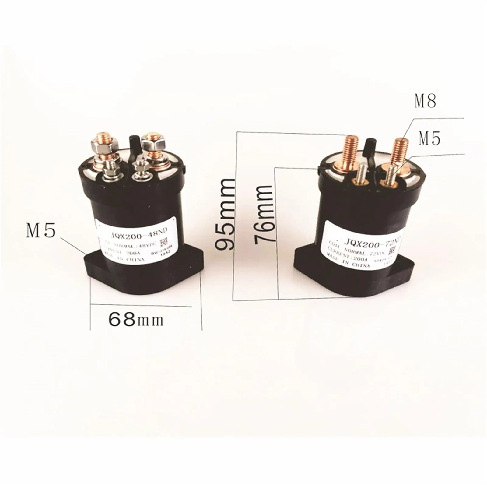 FGJsgDS 200A 48V Golf Cart Contactor image 3