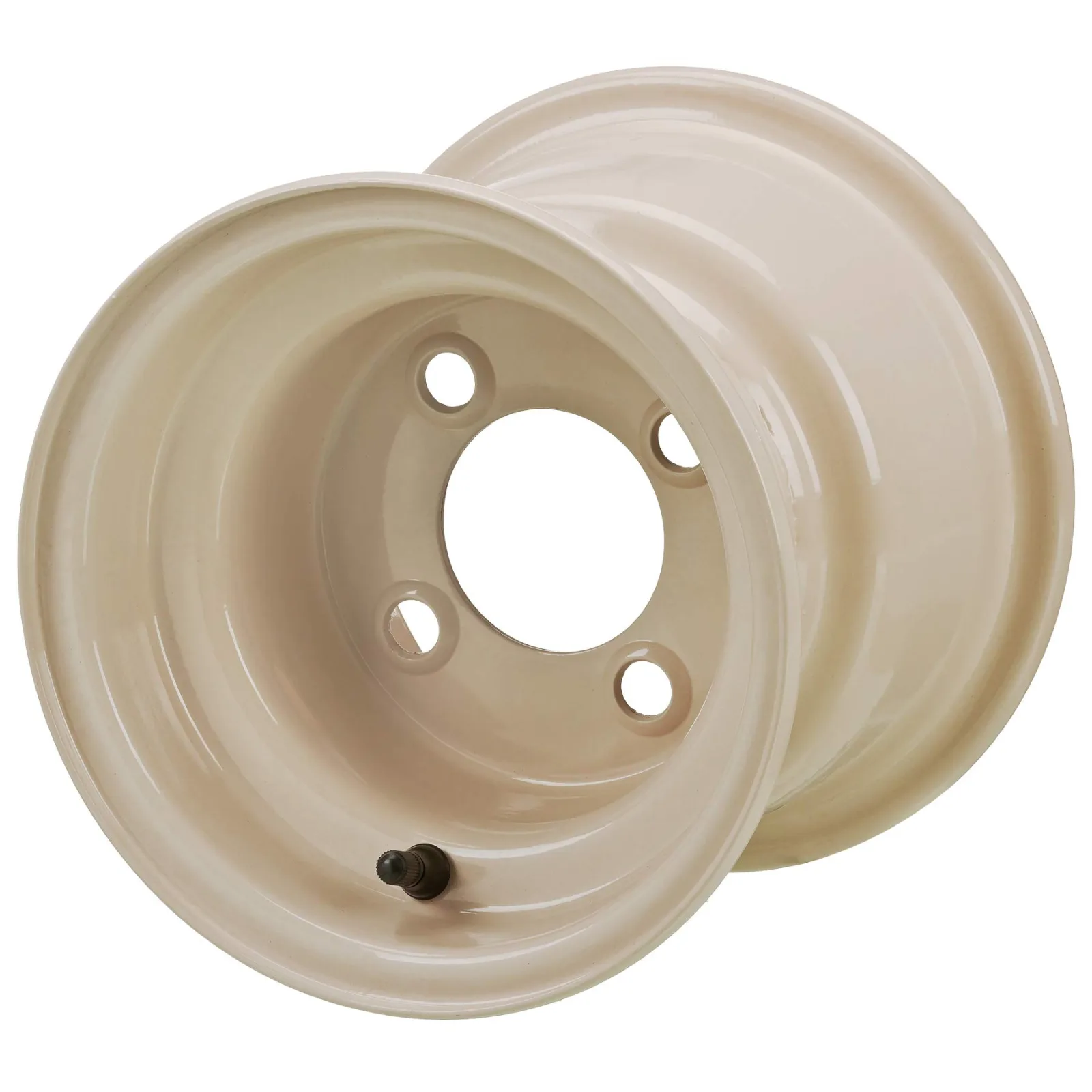 RM Cart Club Car 8-Inch Beige Wheel and Tire Set image 3