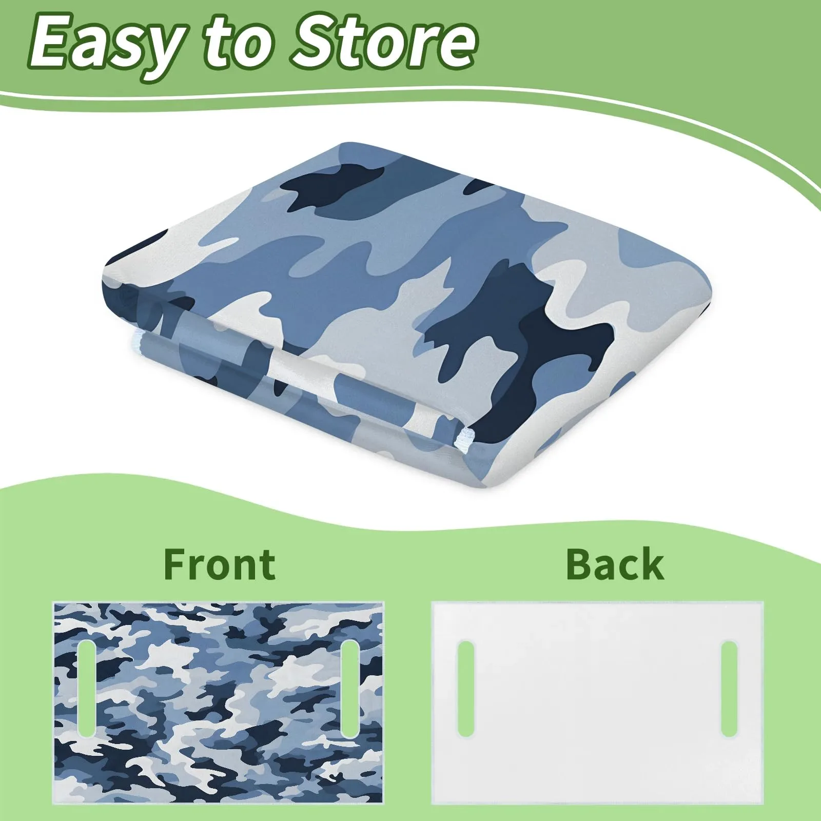 Tiveruda Camouflage Golf Cart Seat Cover, 51 x 31 in image 4