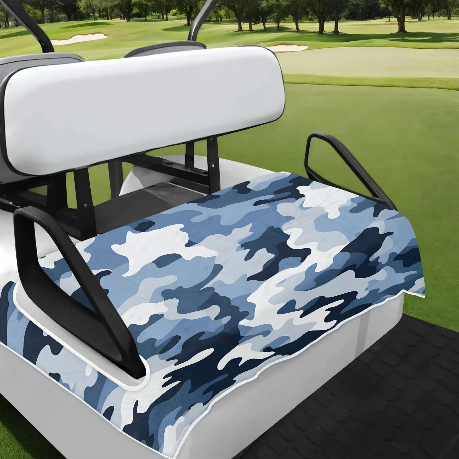 Tiveruda Camouflage Golf Cart Seat Cover, 51 x 31 in