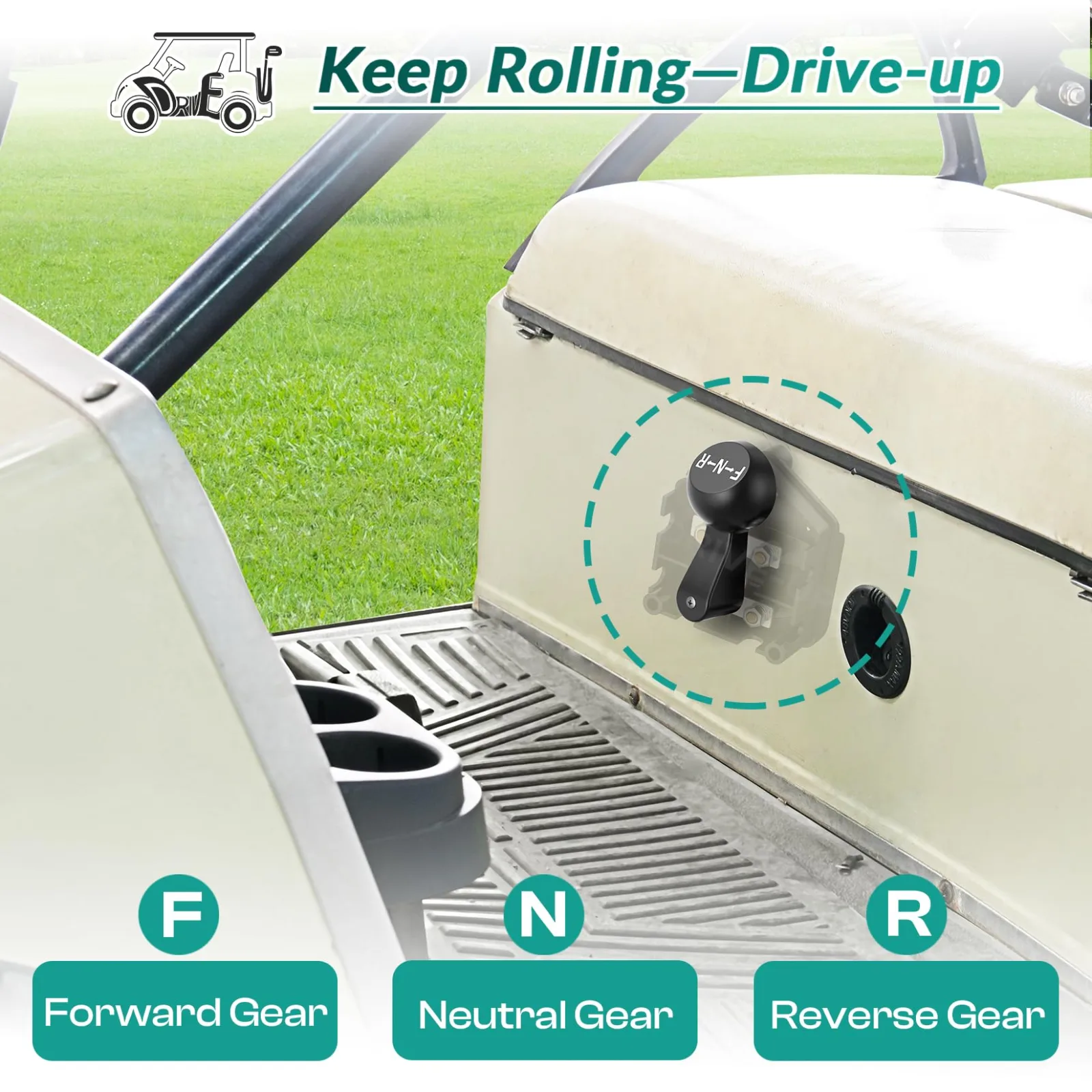 DRIVE UP 48V Club Car DS Forward/Reverse Switch DU00054 image 2