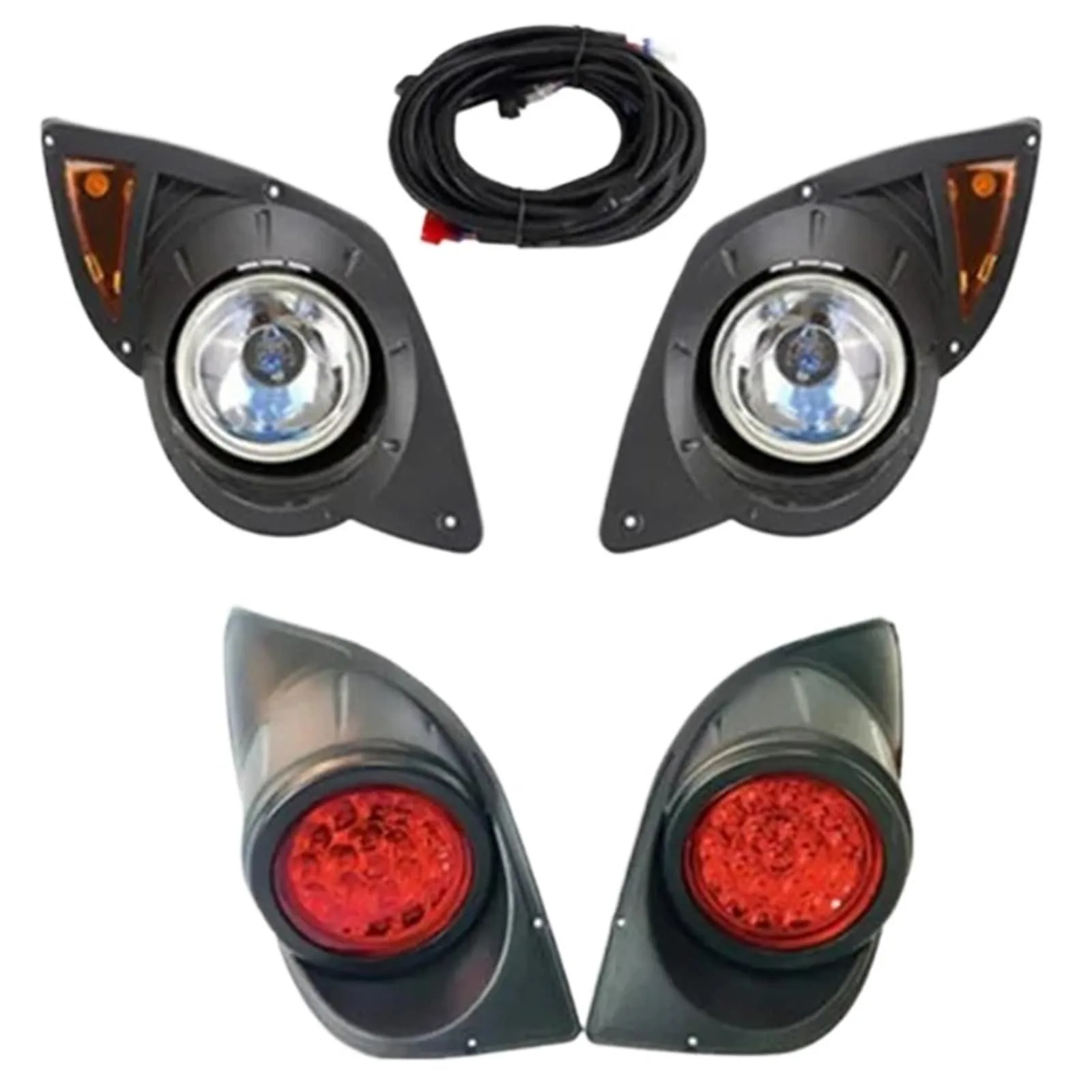 CHMIFTNX Electric Golf Cart Taillight Kit with Wiring Harness