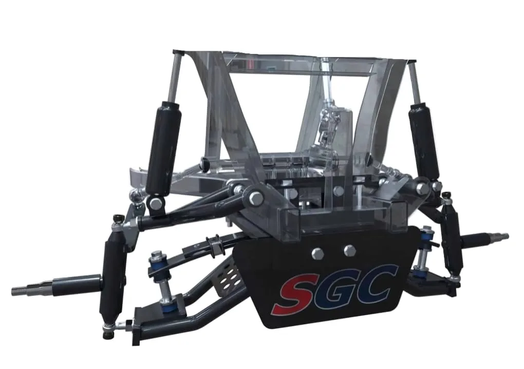 4-Inch Double A-Arm Lift Kit for Yamaha G29 Golf Cart image 2