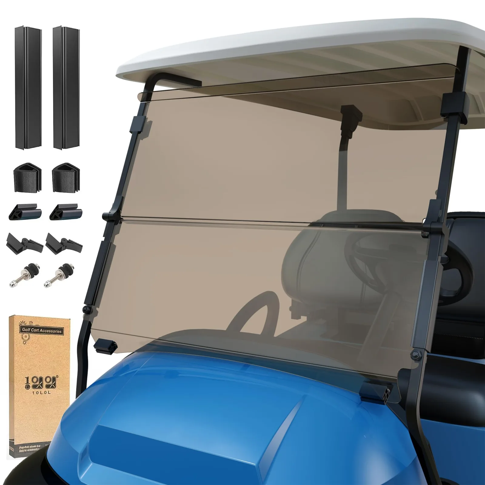 10L0L Windshield for Club Car Precedent, Tempo & Onward