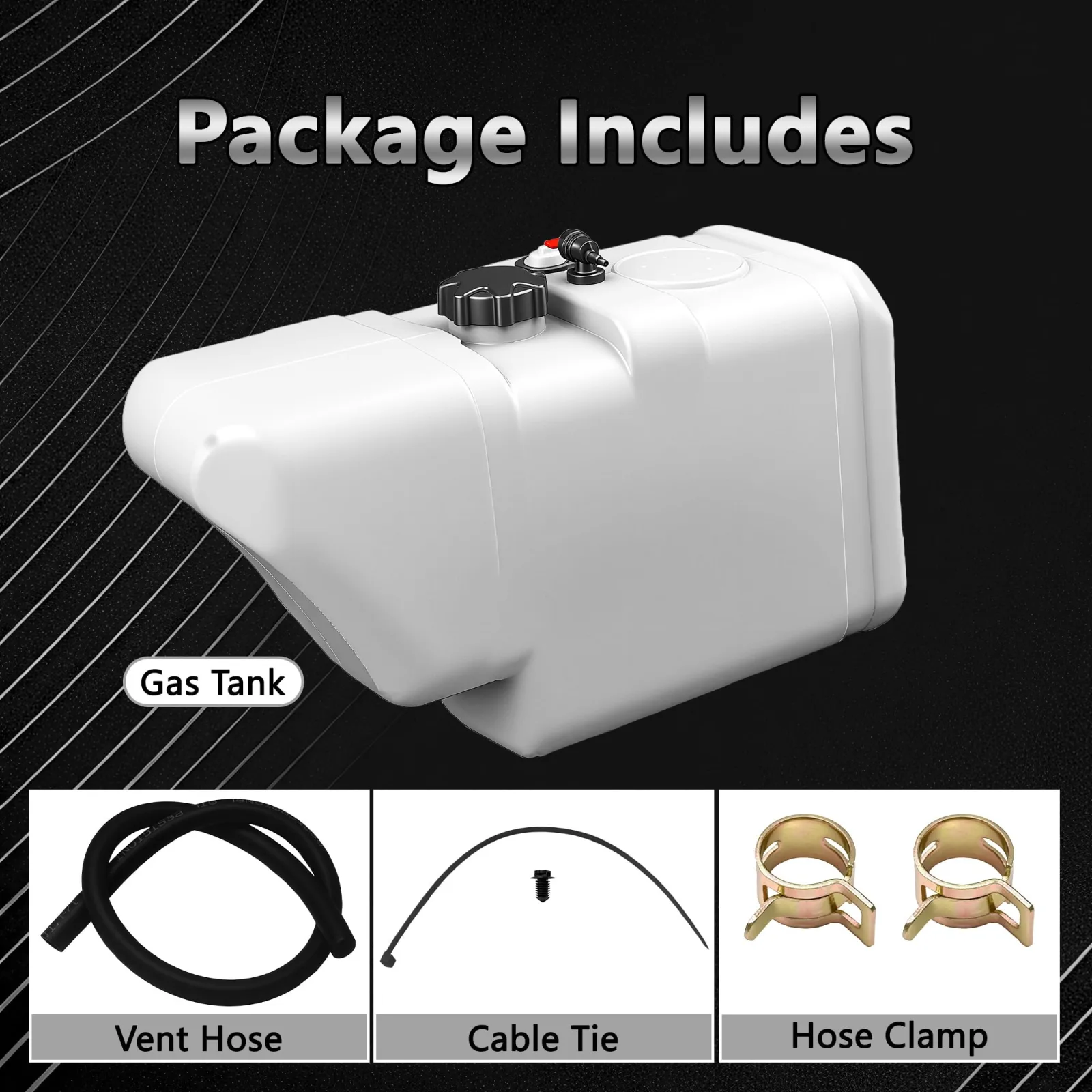 LOSTAR Gas Fuel Tank for Club Car DS 1992-2015 image 3