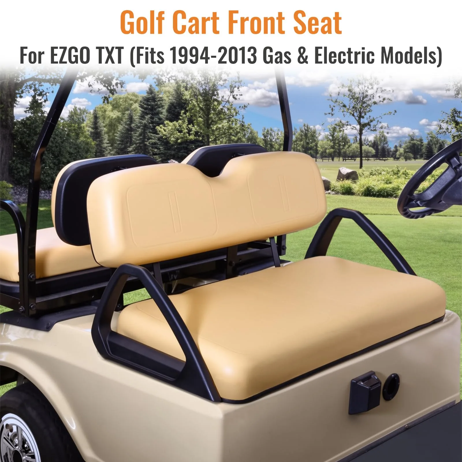 CXRCY Front Seat Replacement for E-Z-G-O TXT 1994-2013 image 3