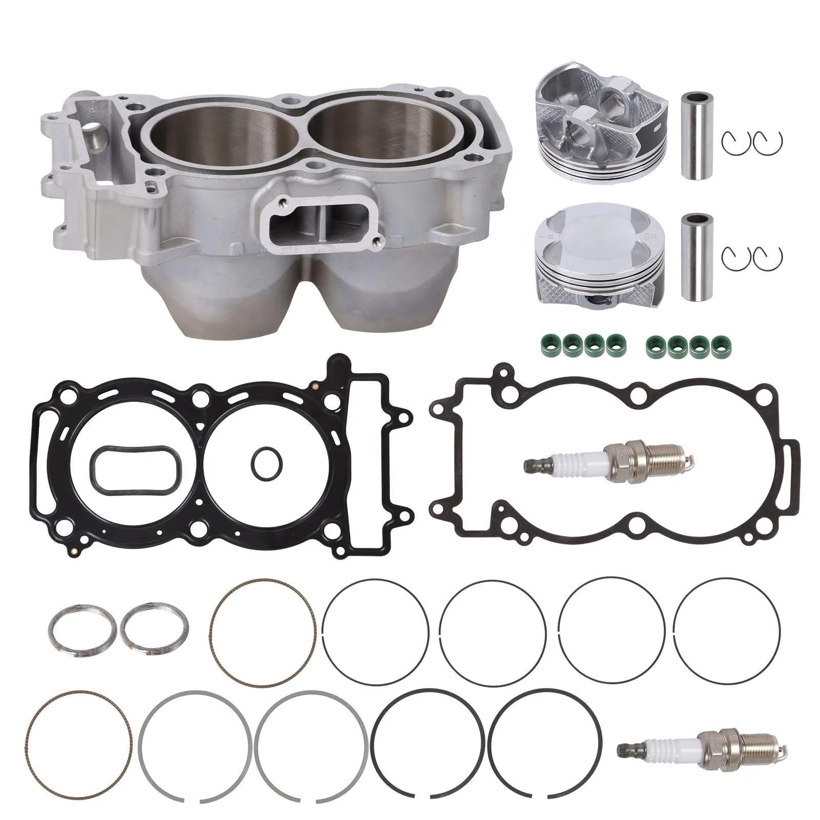 93mm Cylinder Piston Gasket Kit for Polaris RZR XP 900