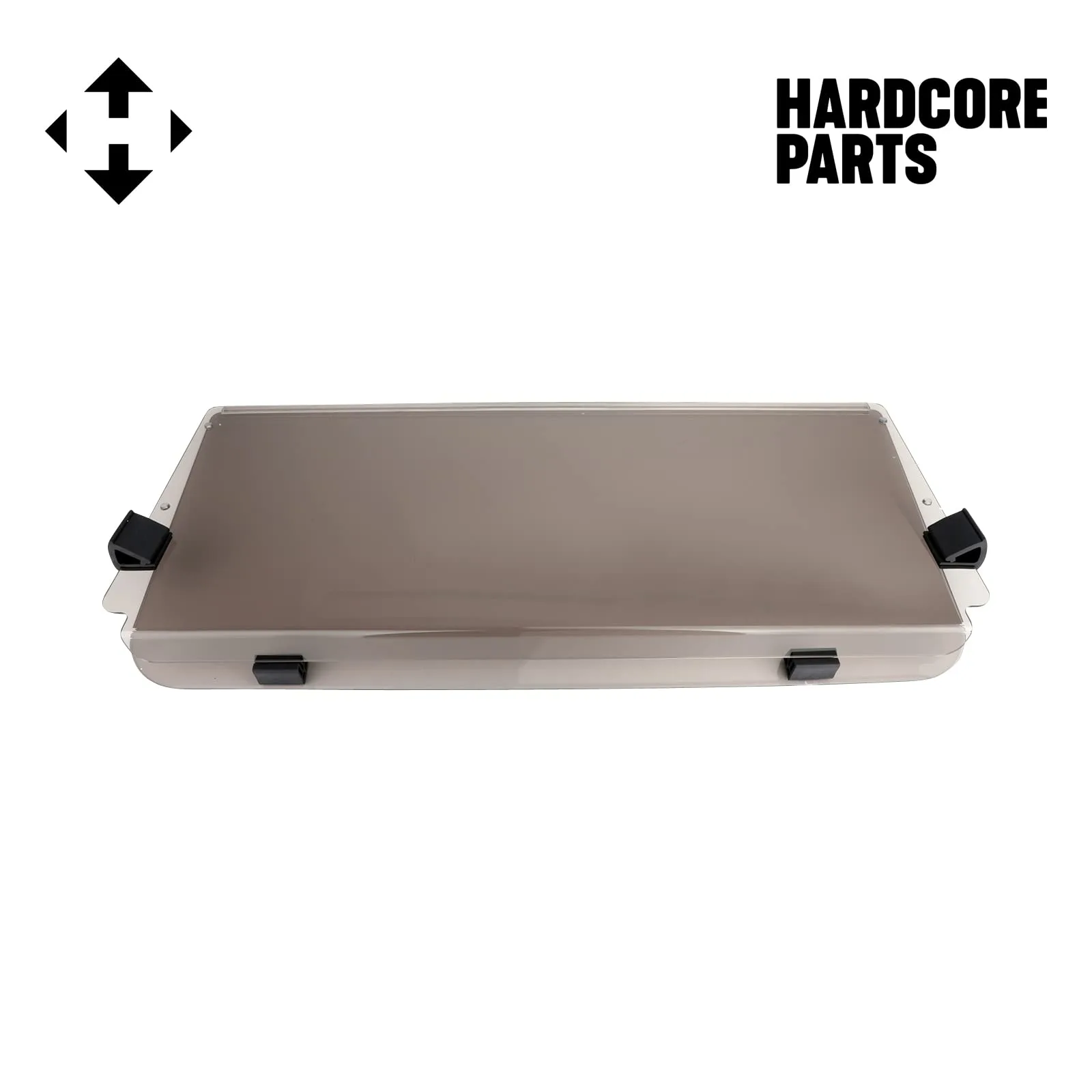 Hardcore Parts Foldable Tinted Windshield for Club Car DS image 2