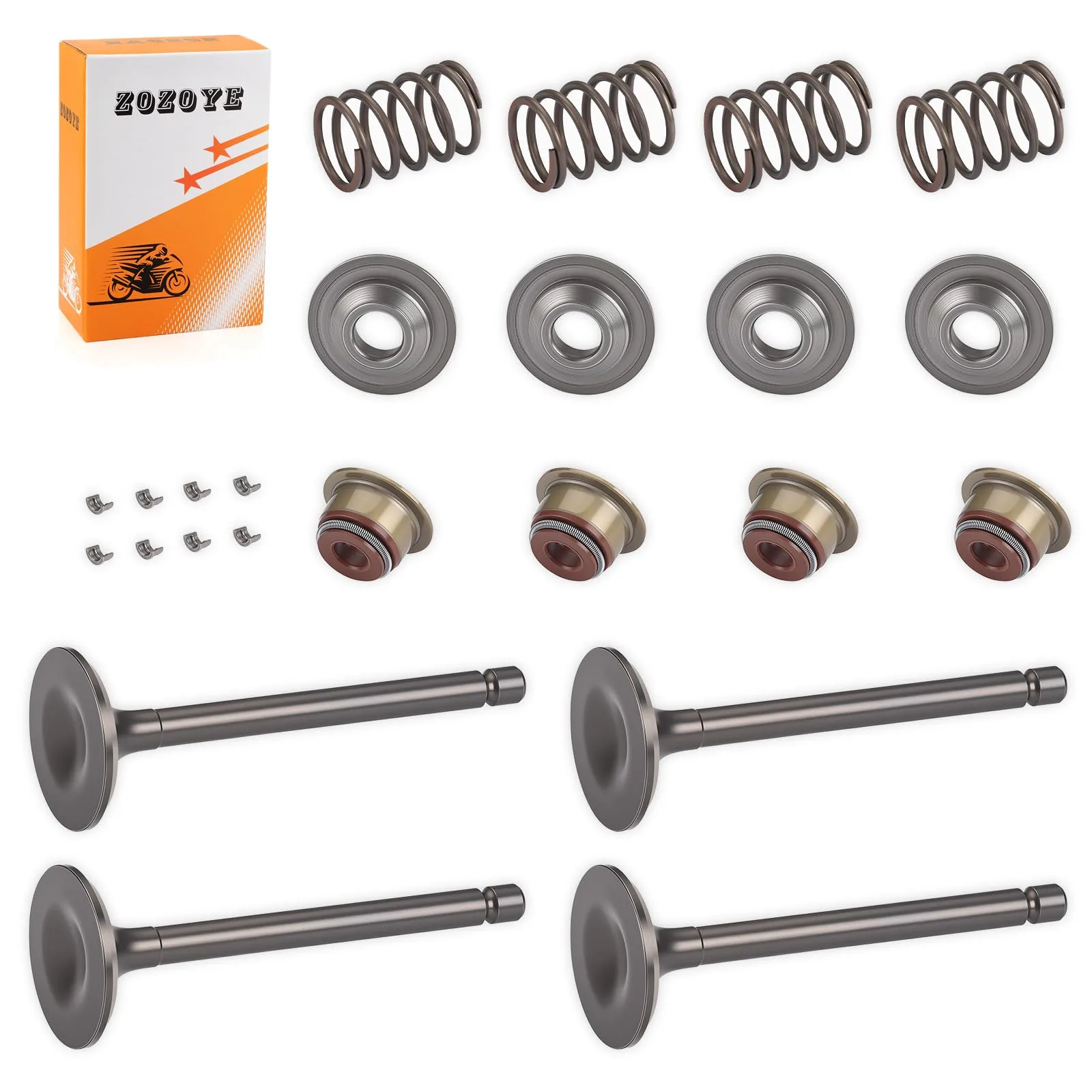 ZOZOYE E-Z-GO Fuji Robin Intake & Exhaust Valve Set