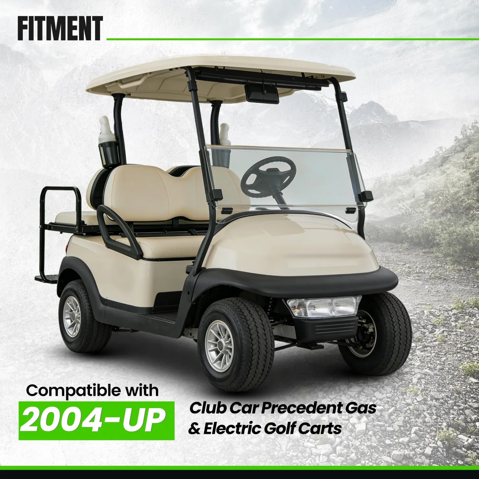 ECOTRIC Front Seat Cushion for Club Car Precedent image 2