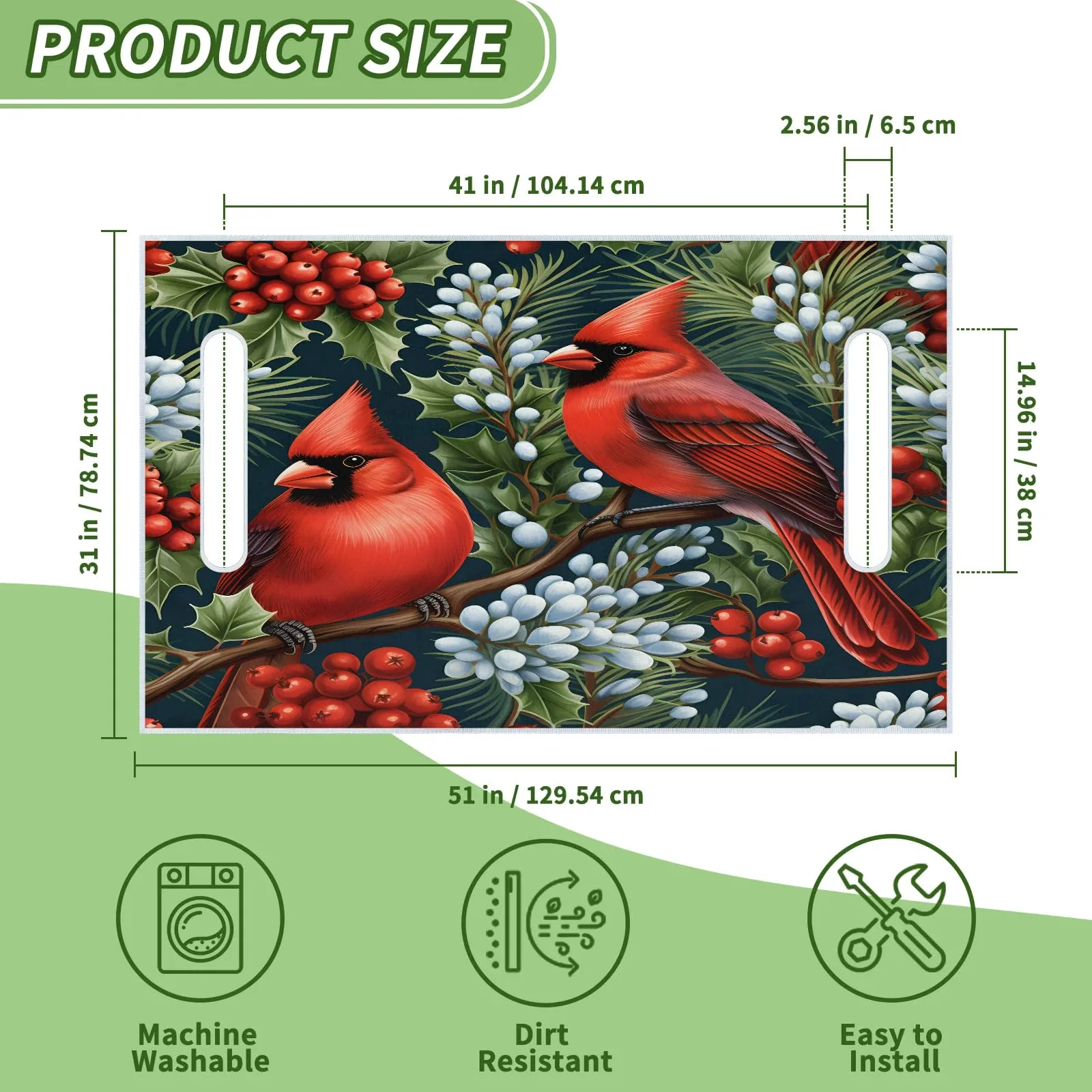 Tiveruda Golf Cart Seat Cover Blanket, 51 x 31 Inch image 2