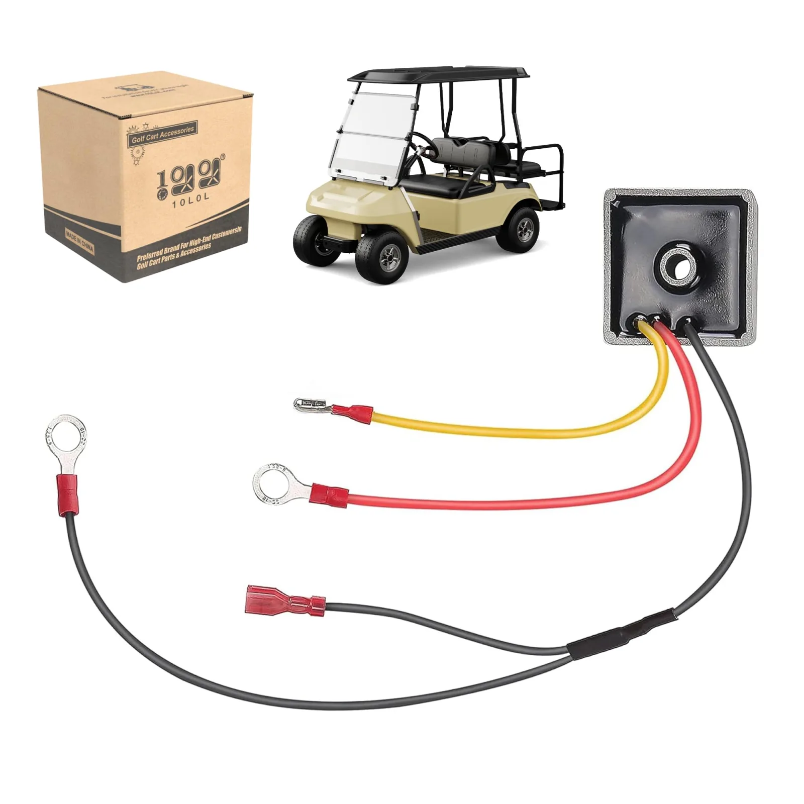 10L0L Voltage Regulator Rectifier for Club Car DS & Carryall