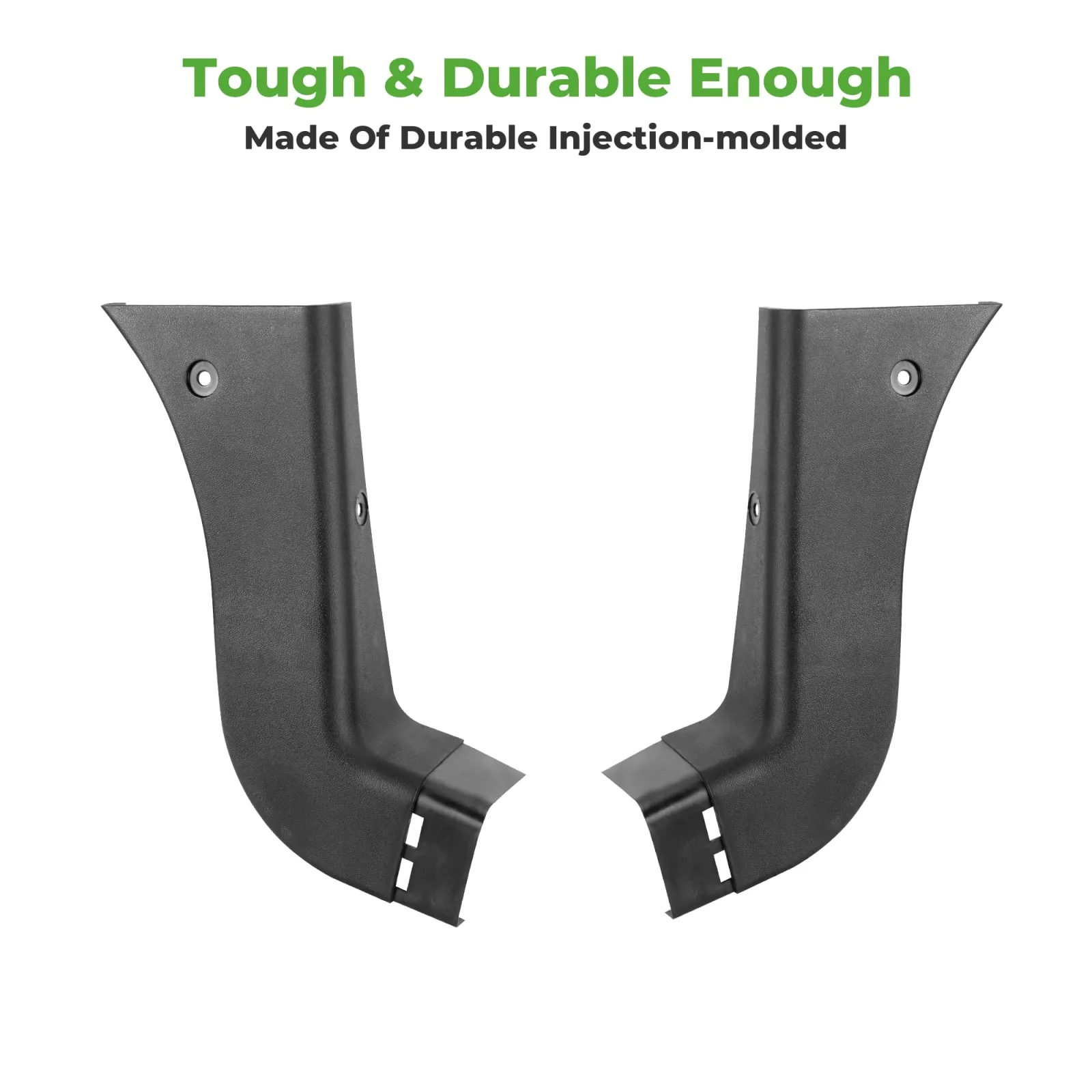 10L0L Front Side Guards for E-Z-GO RXV Golf Cart image 4