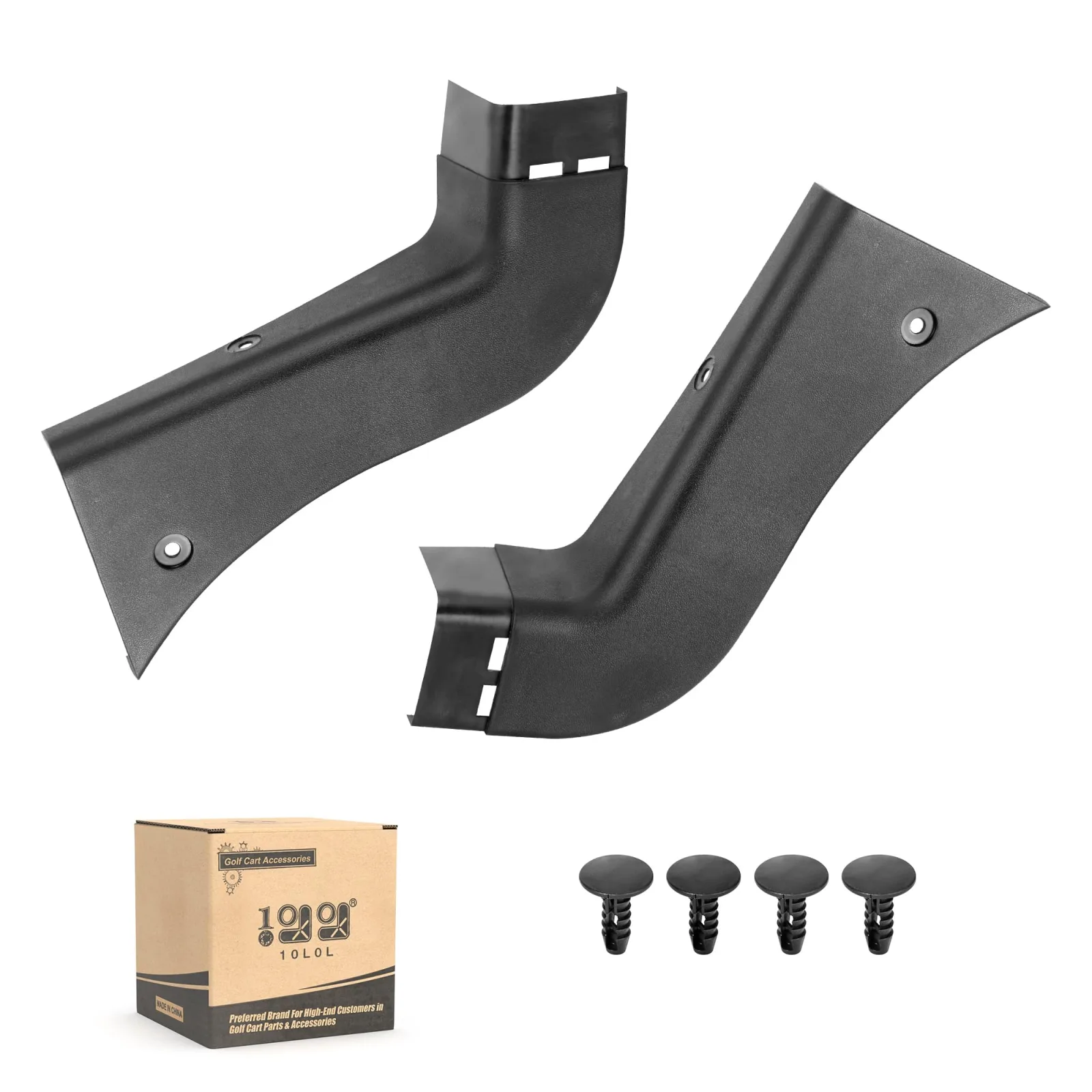 10L0L Front Side Guards for E-Z-GO RXV Golf Cart