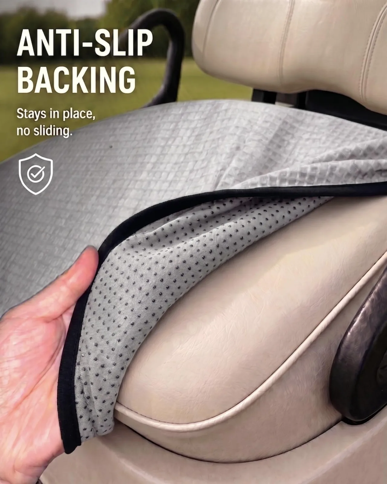 TOVICE Universal 2-Person Golf Cart Seat Cover image 3