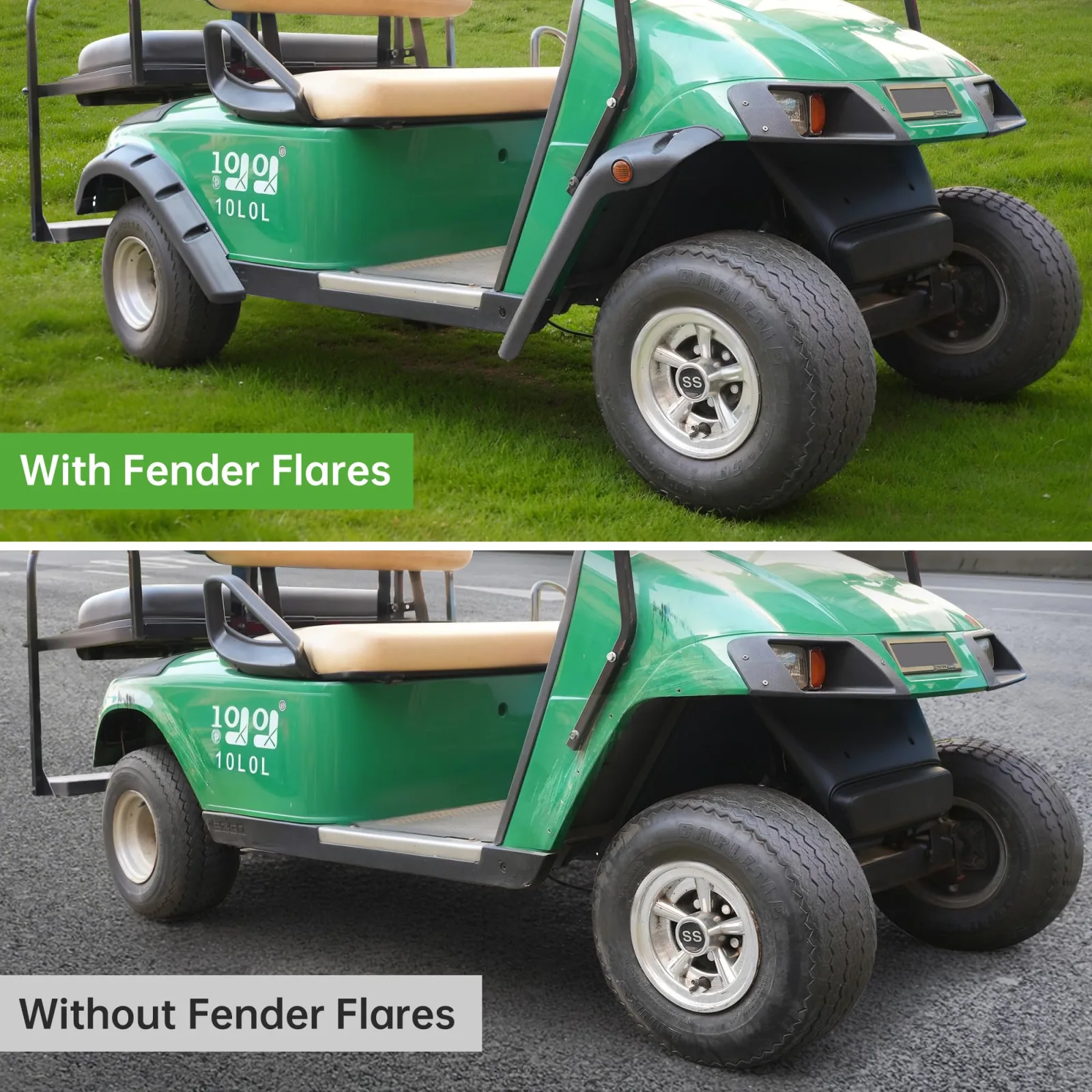 10L0L Fender Flares for E-Z-GO TXT 1996-2013 image 4