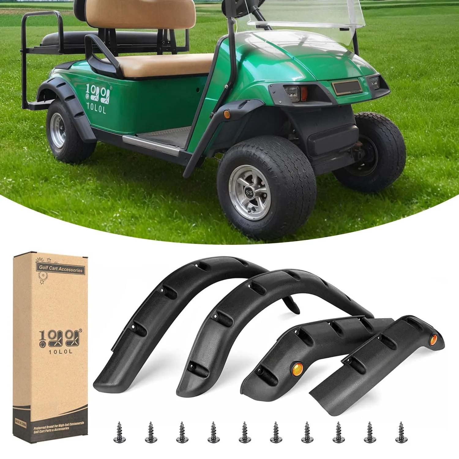 10L0L Fender Flares for E-Z-GO TXT 1996-2013